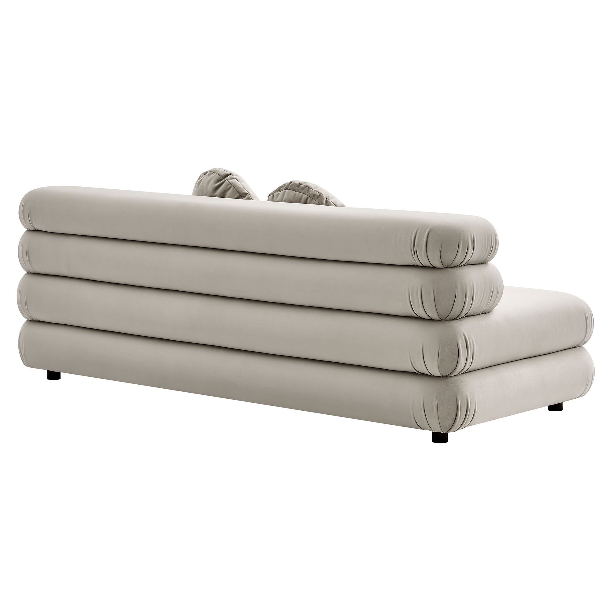 Modway Jubilee Modular Performance Velvet Armless Loveseat