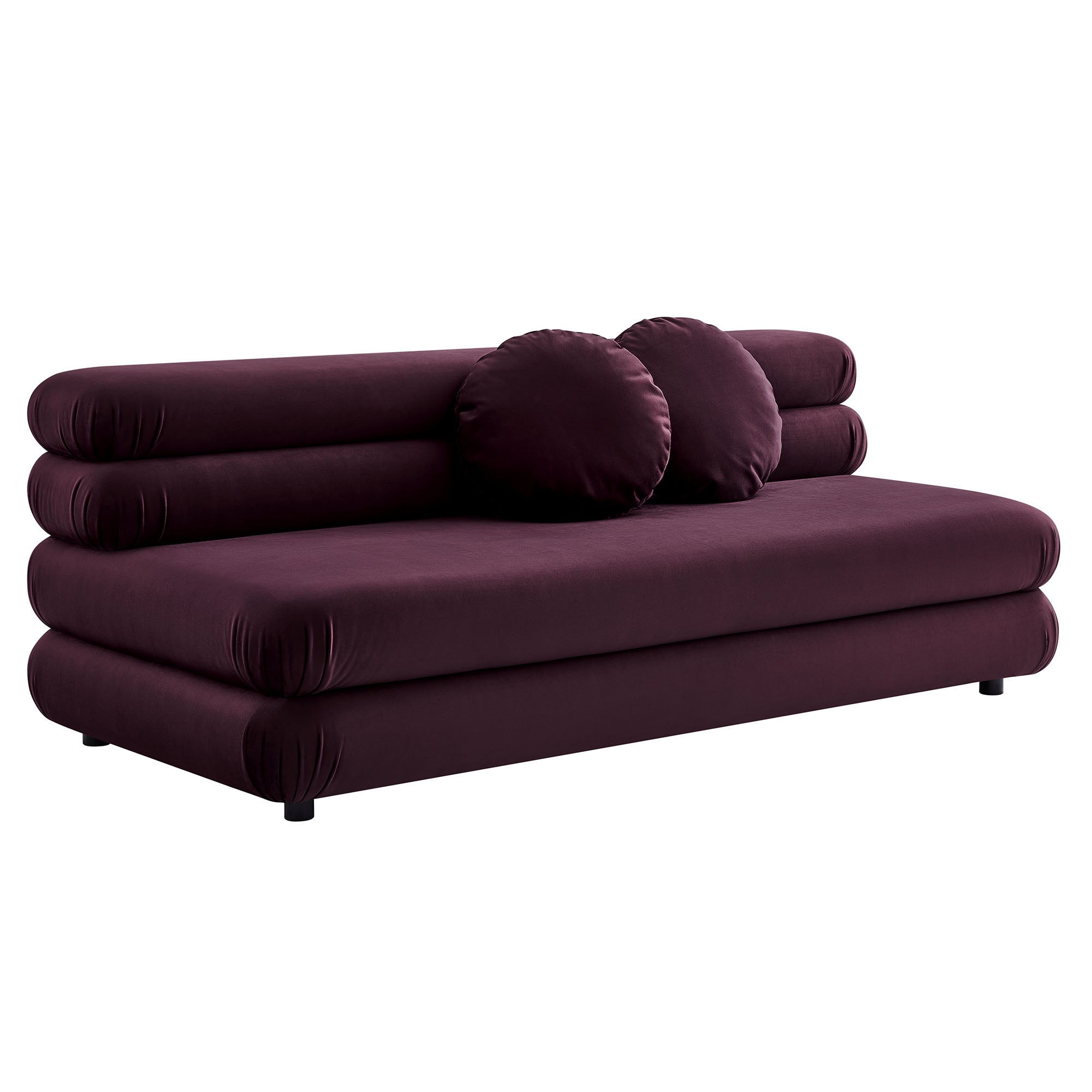 Modway Jubilee Modular Performance Velvet Armless Loveseat