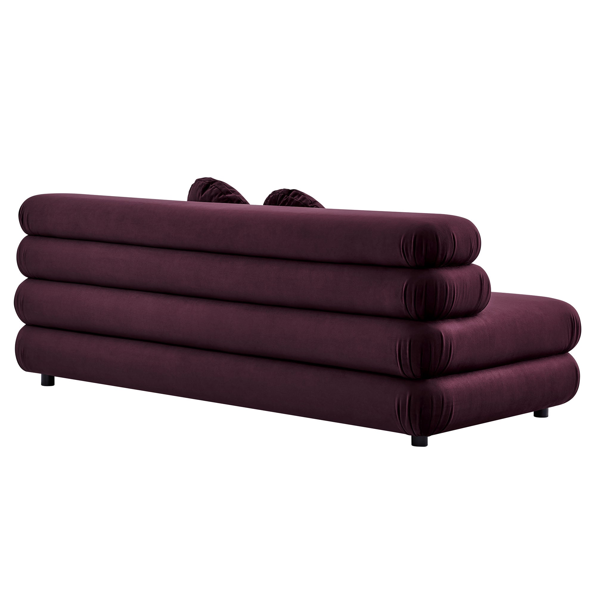 Modway Jubilee Modular Performance Velvet Armless Loveseat