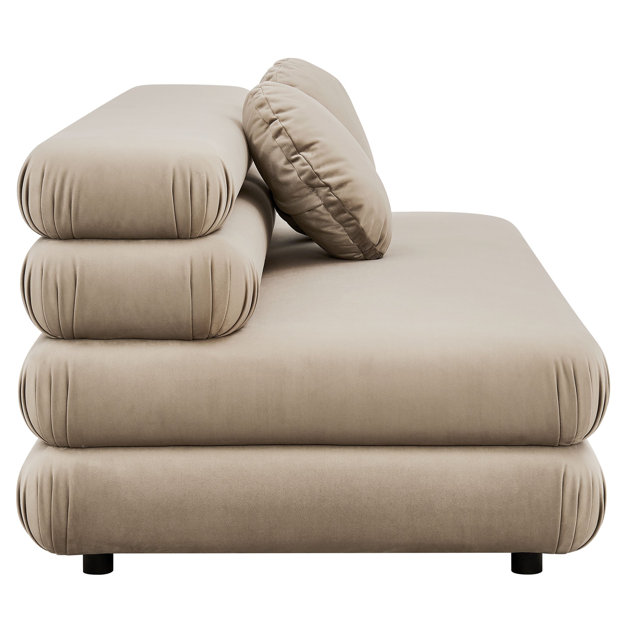 Modway Jubilee Modular Performance Velvet Armless Loveseat