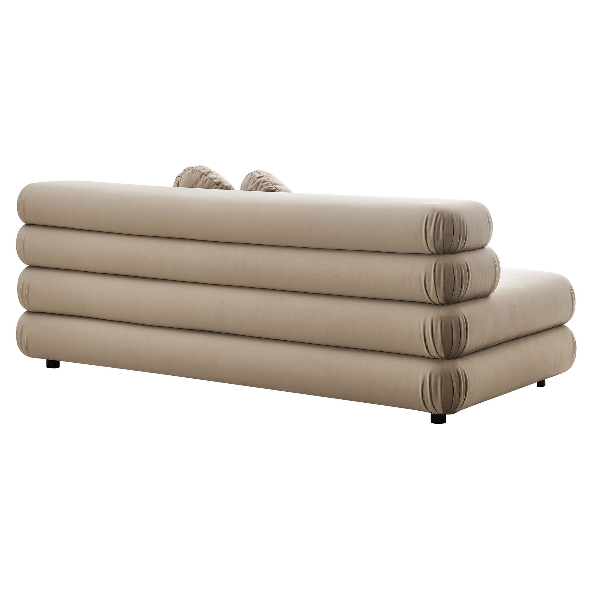 Modway Jubilee Modular Performance Velvet Armless Loveseat