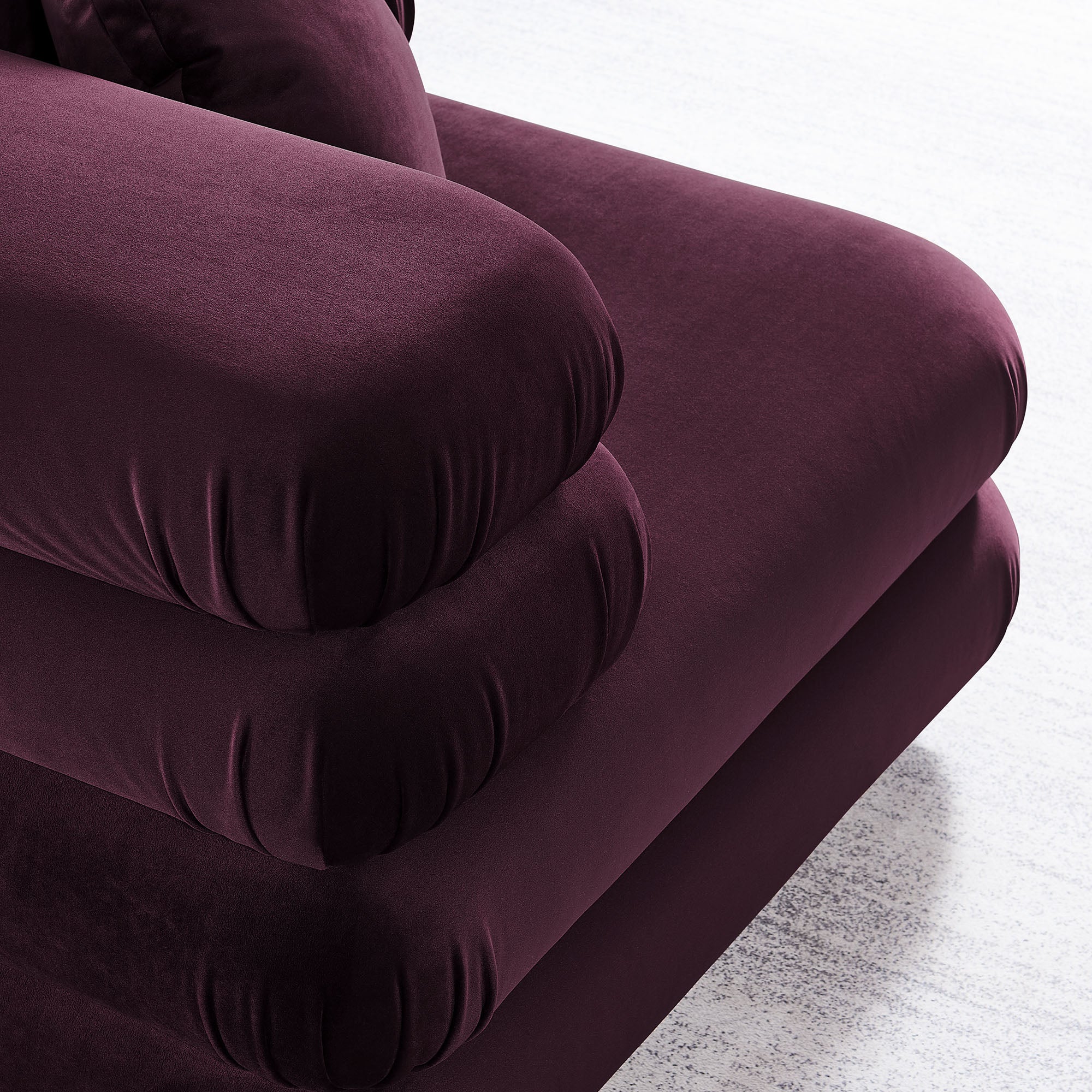 Modway Jubilee Modular Performance Velvet Corner Chair