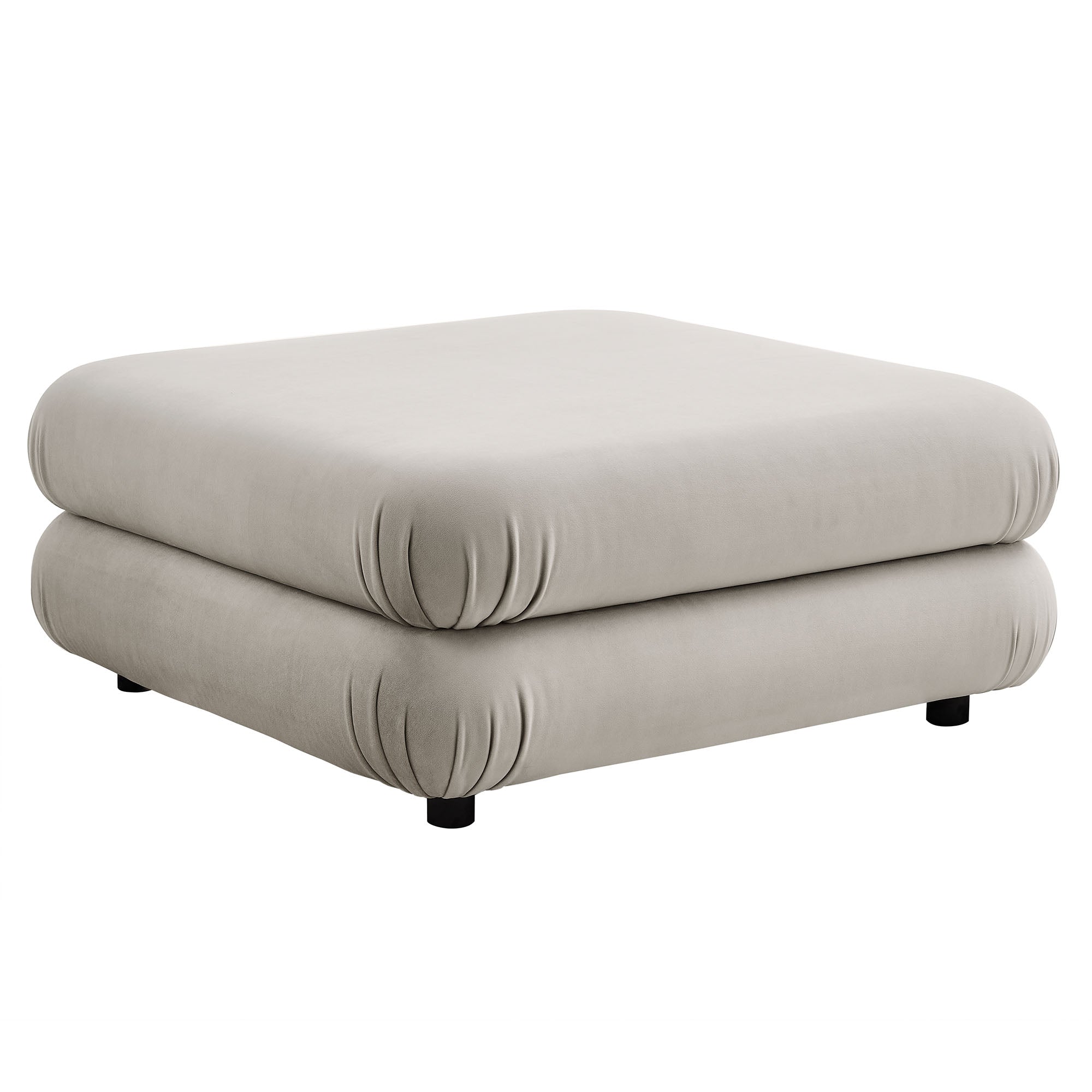 Modway Jubilee 4-Piece Modular Performance Velvet Sectional Sofa