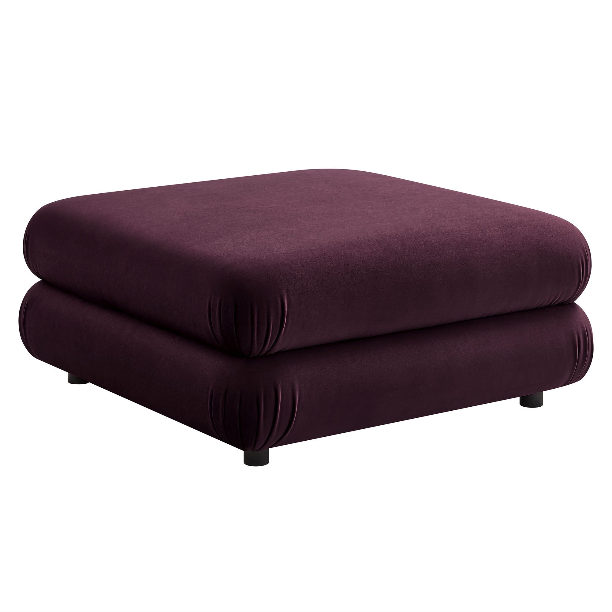 Modway Jubilee 4-Piece Modular Performance Velvet Sectional Sofa
