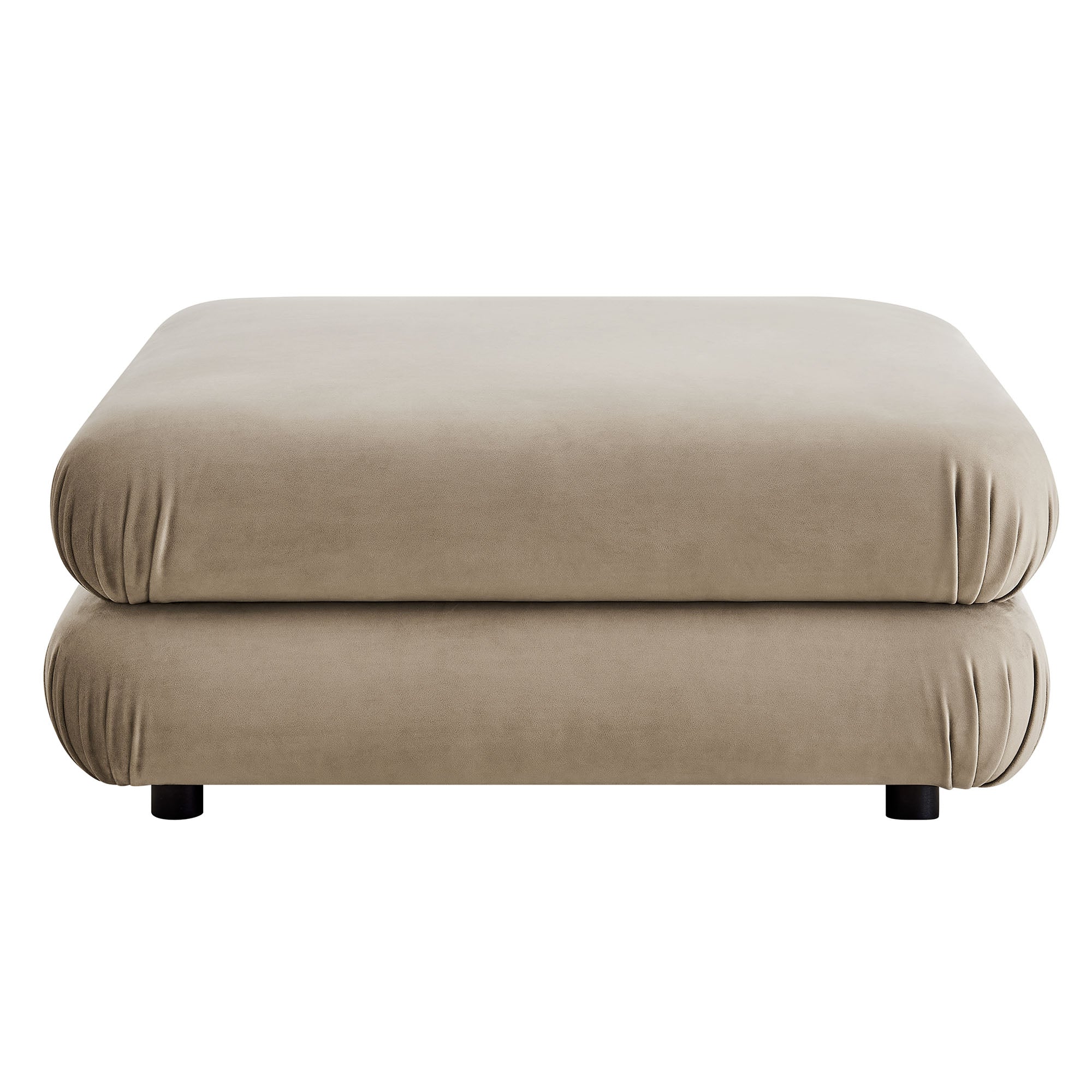 Modway Jubilee 4-Piece Modular Performance Velvet Sectional Sofa