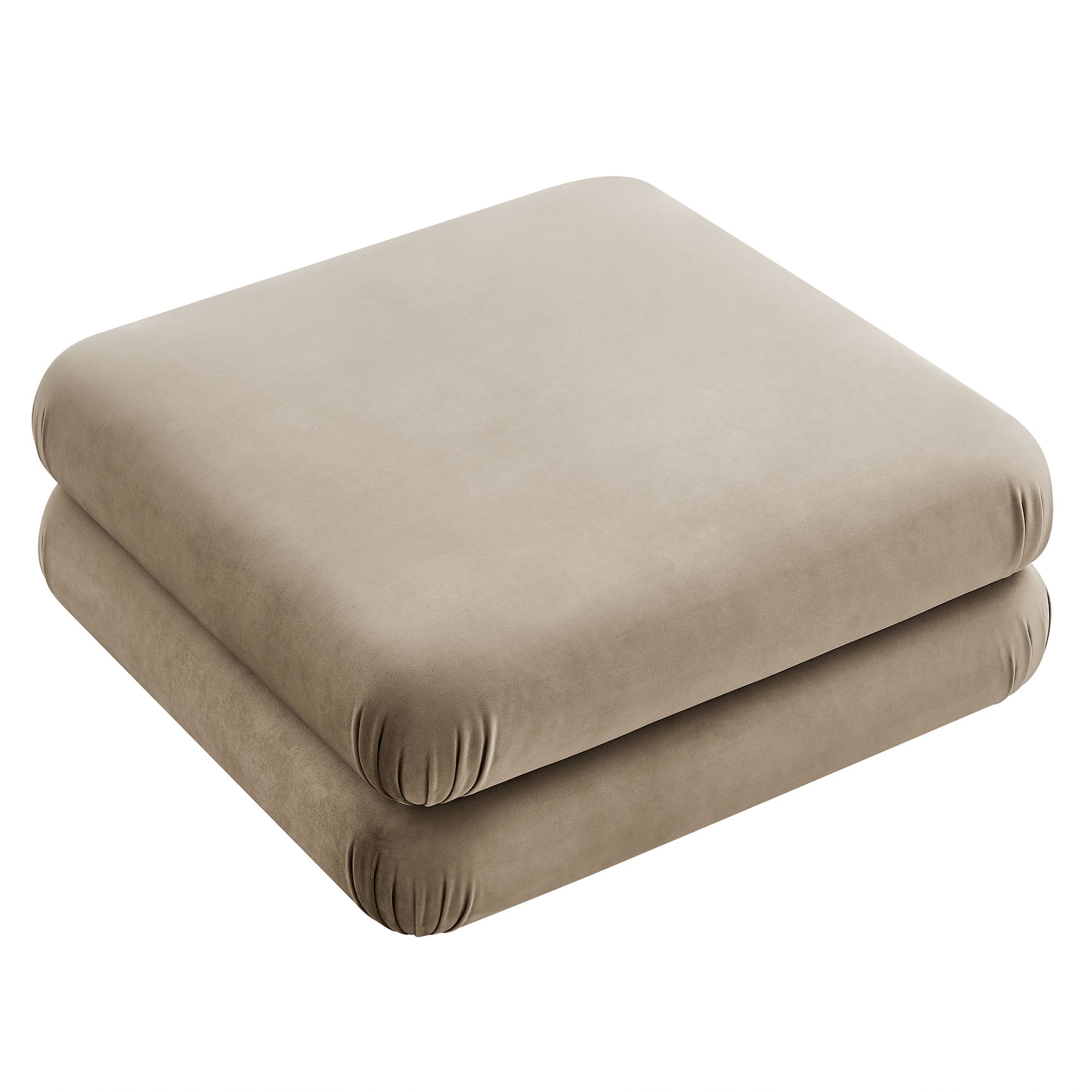 Modway Jubilee Modular Performance Velvet Ottoman