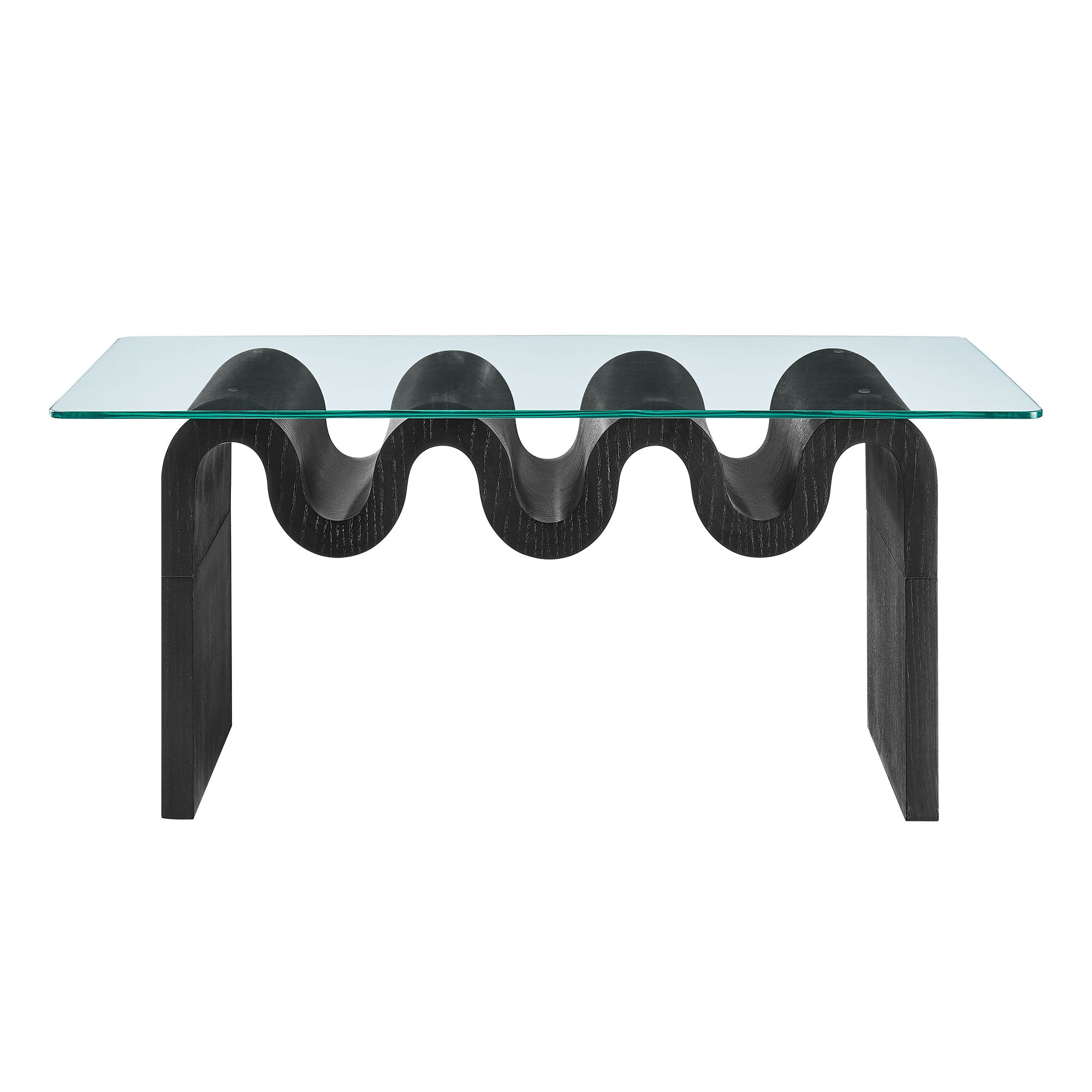 Modway Ondine Glass Top Coffee Table