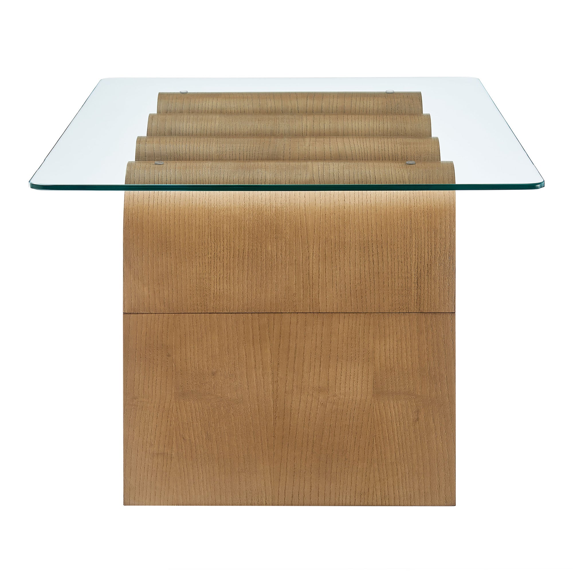 Modway Ondine Glass Top Coffee Table