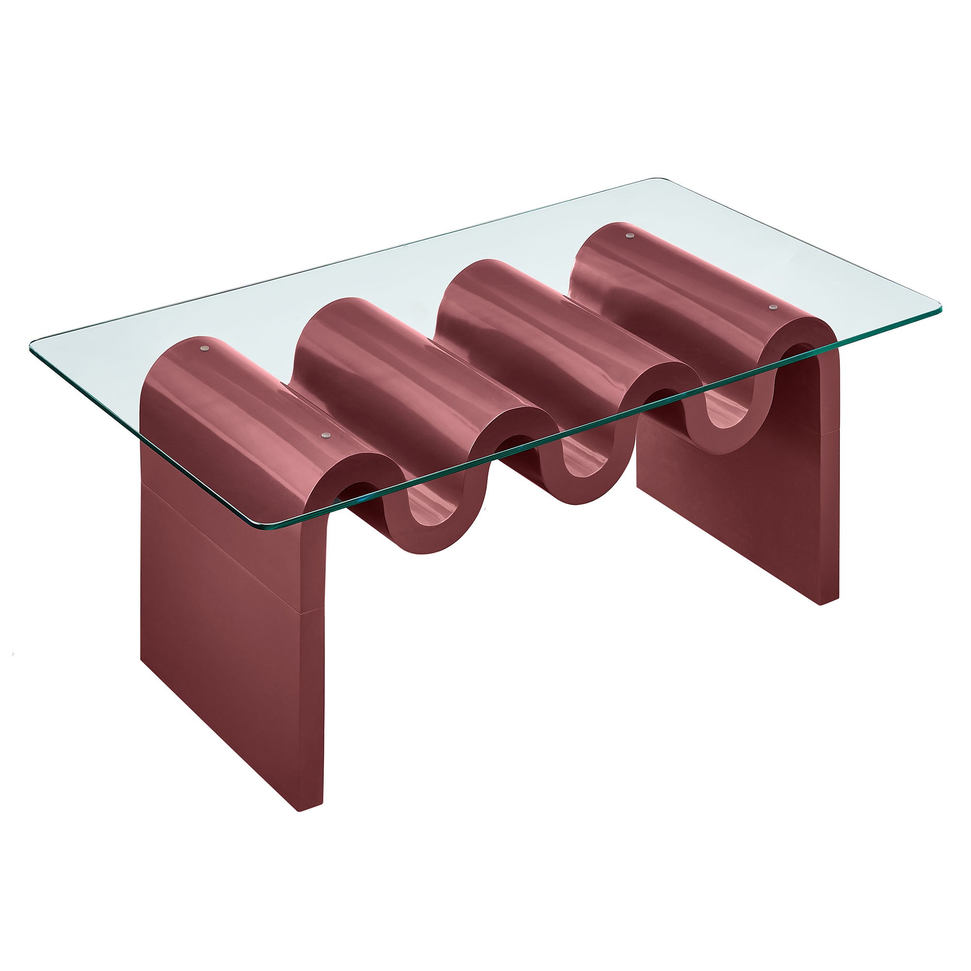 Modway Ondine Glass Top Coffee Table
