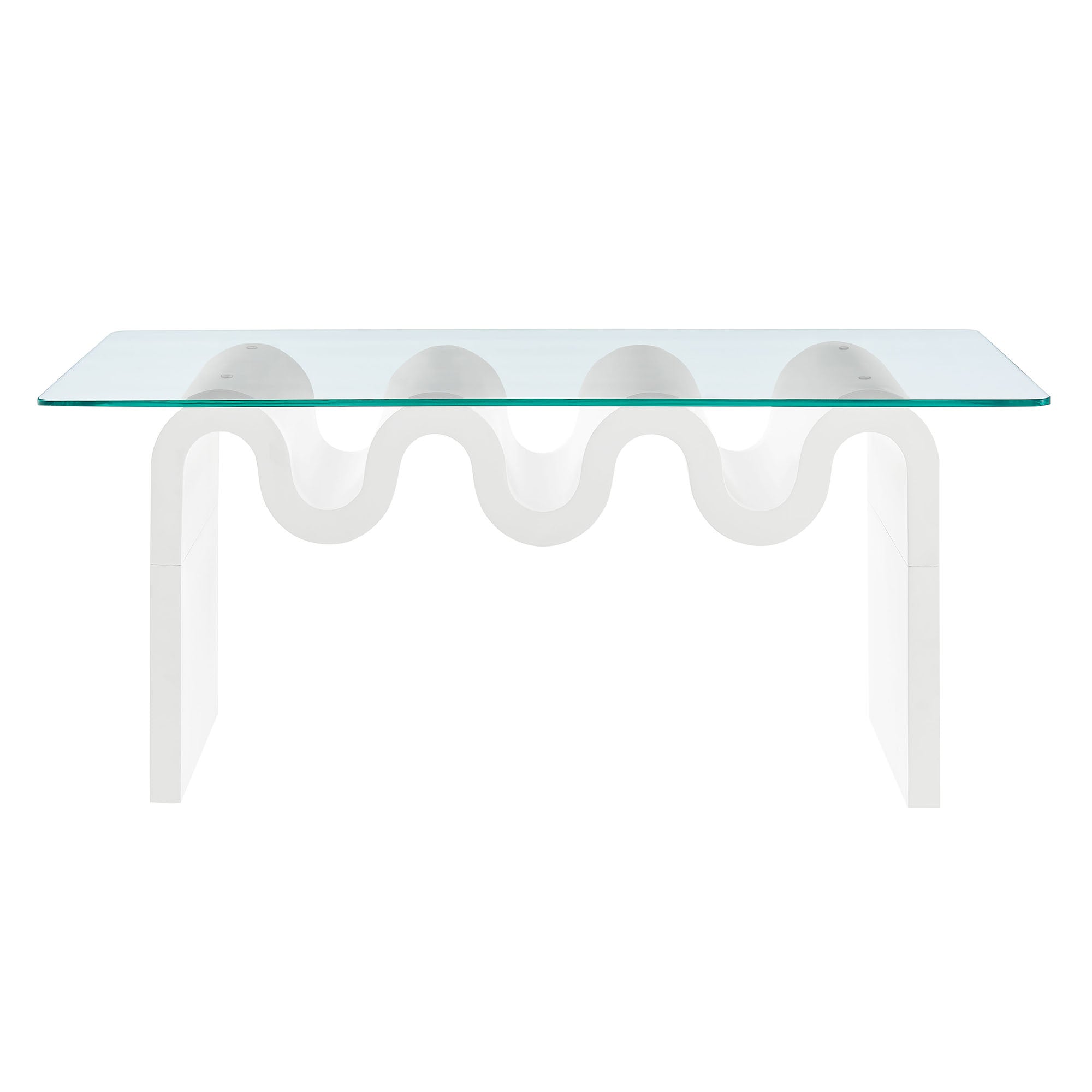 Modway Ondine Glass Top Coffee Table