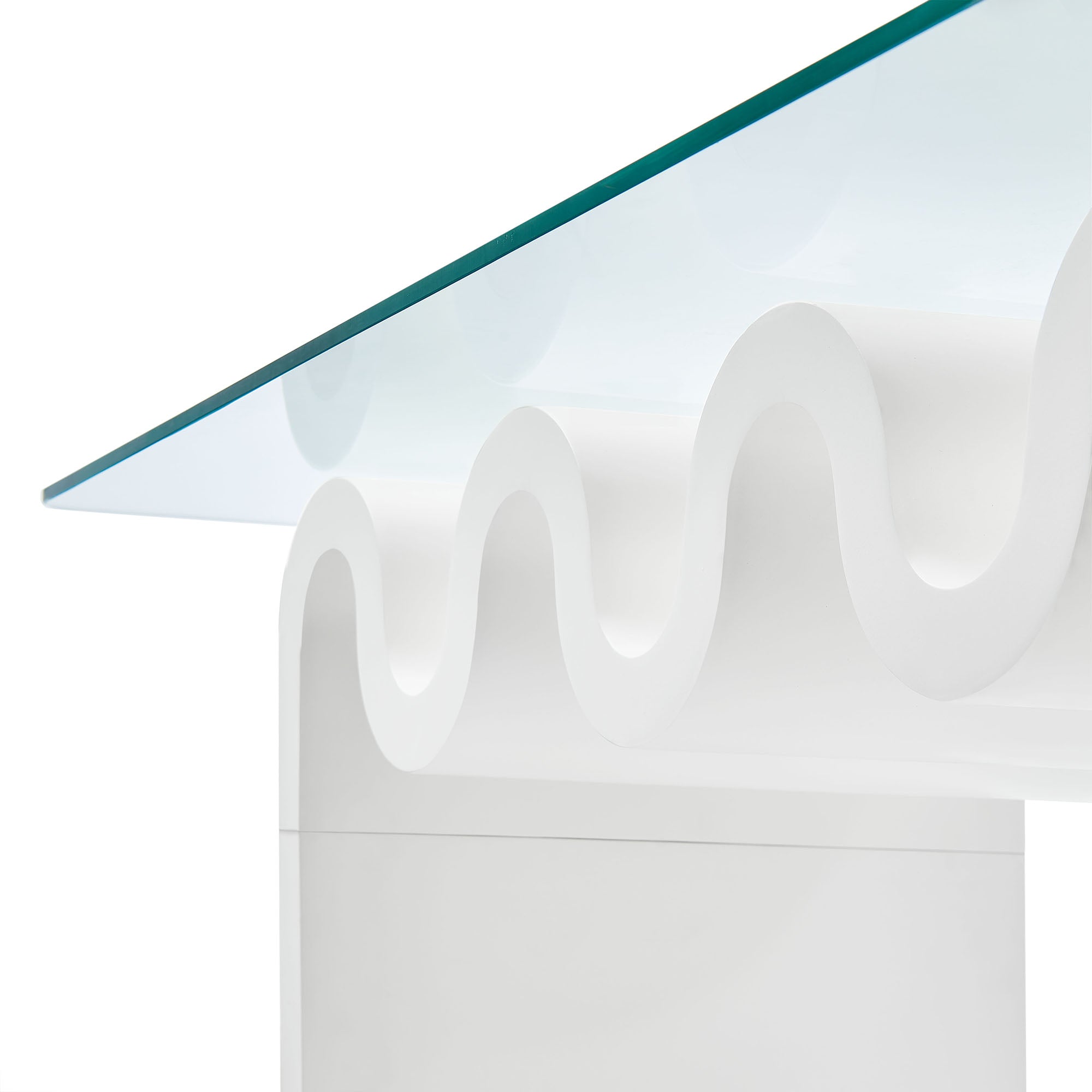 Modway Ondine Glass Top Coffee Table