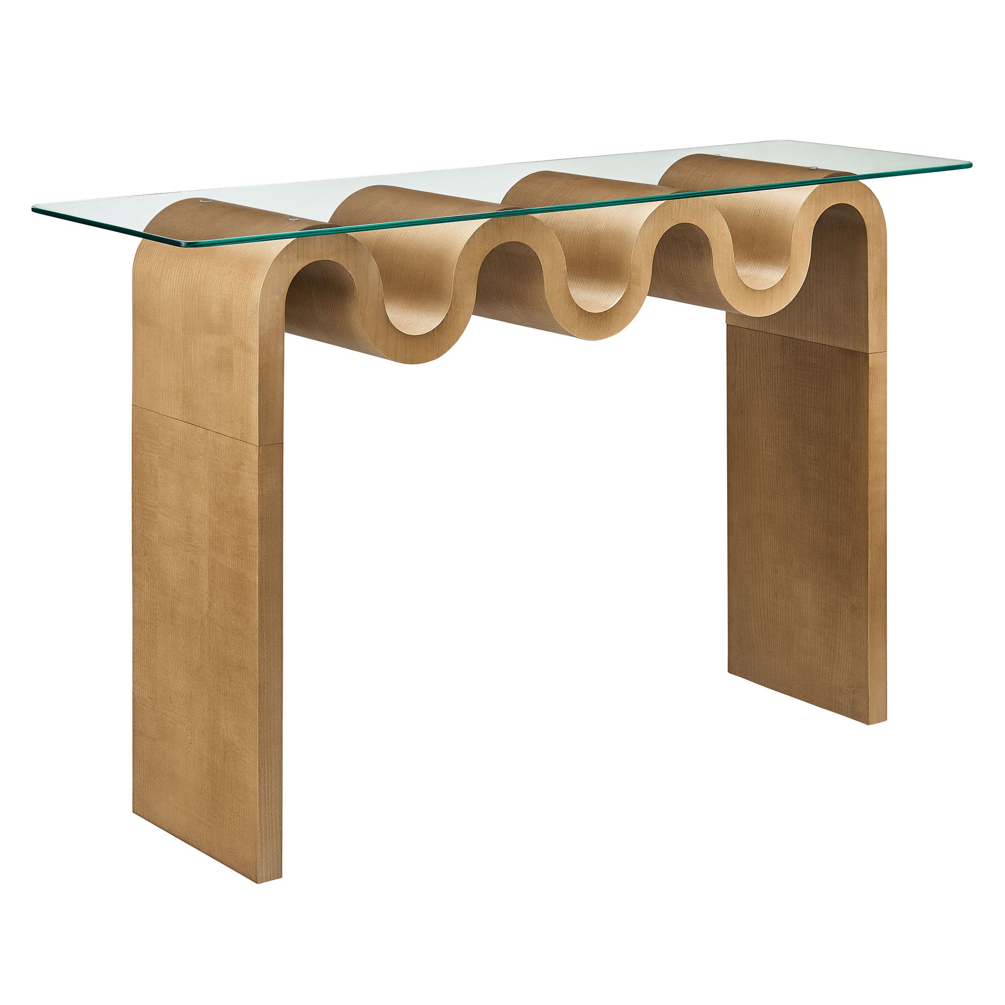 Modway Ondine Glass Top 50" Console Table