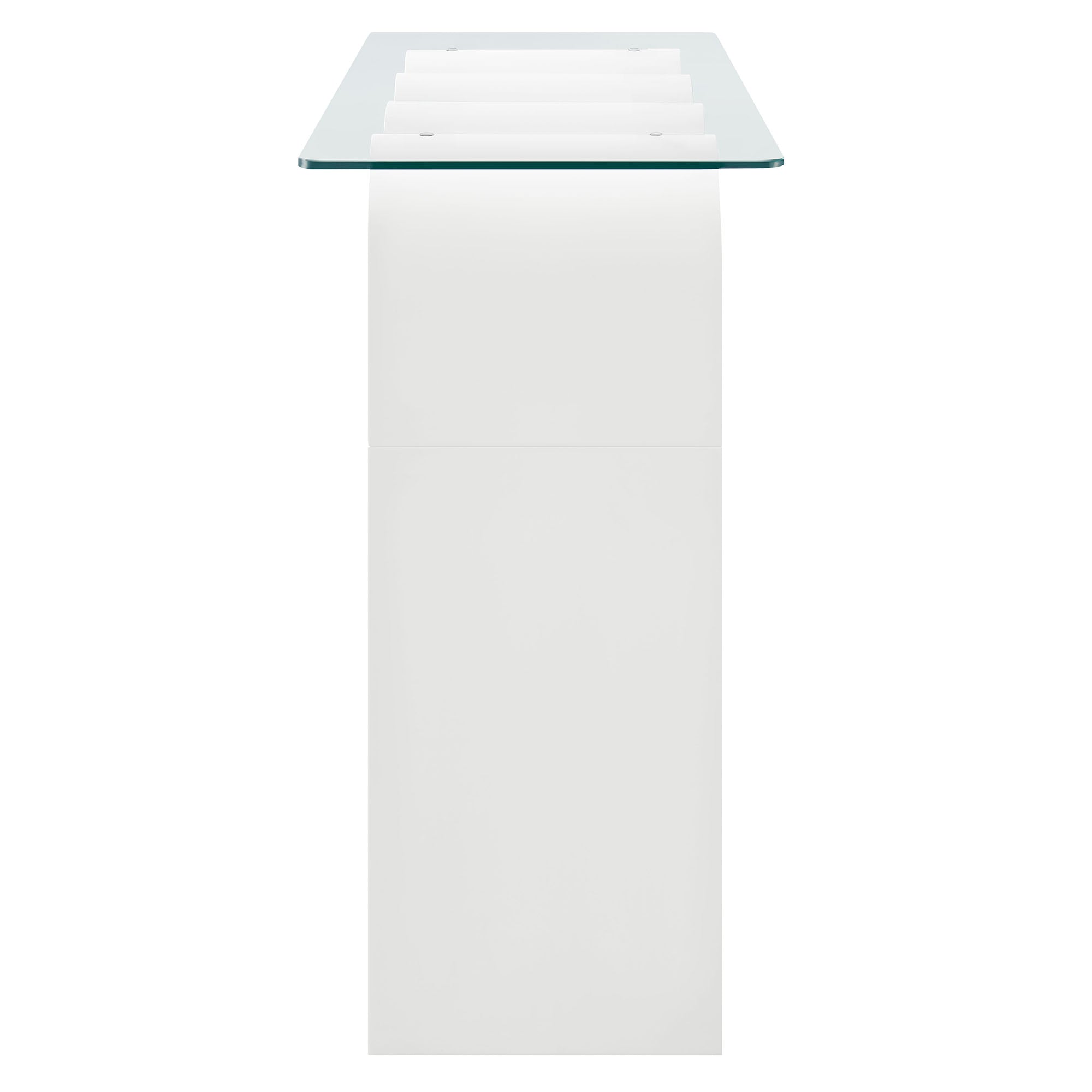 Modway Ondine Glass Top 50" Console Table
