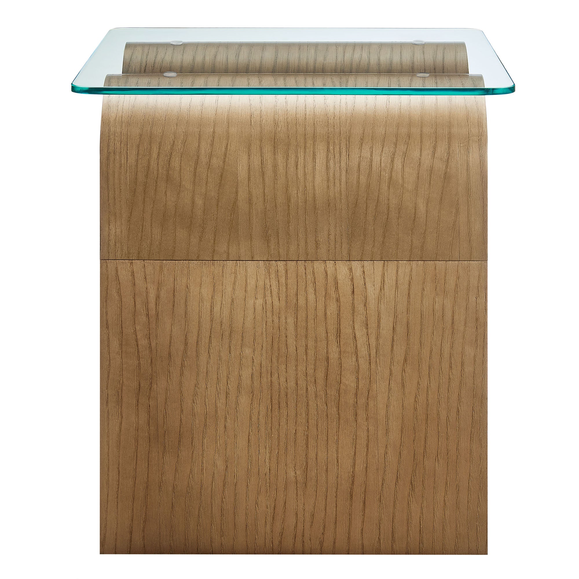 Modway Ondine Glass Top Side Table