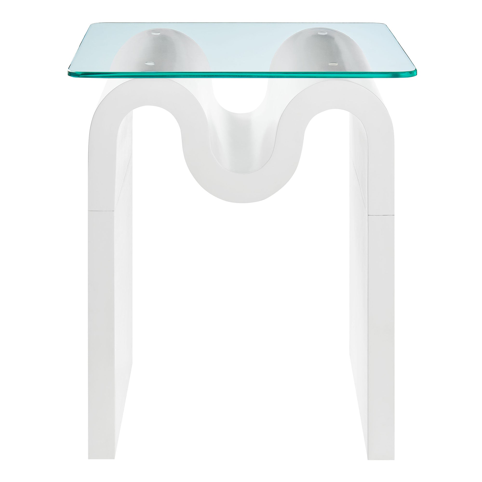 Modway Ondine Glass Top Side Table