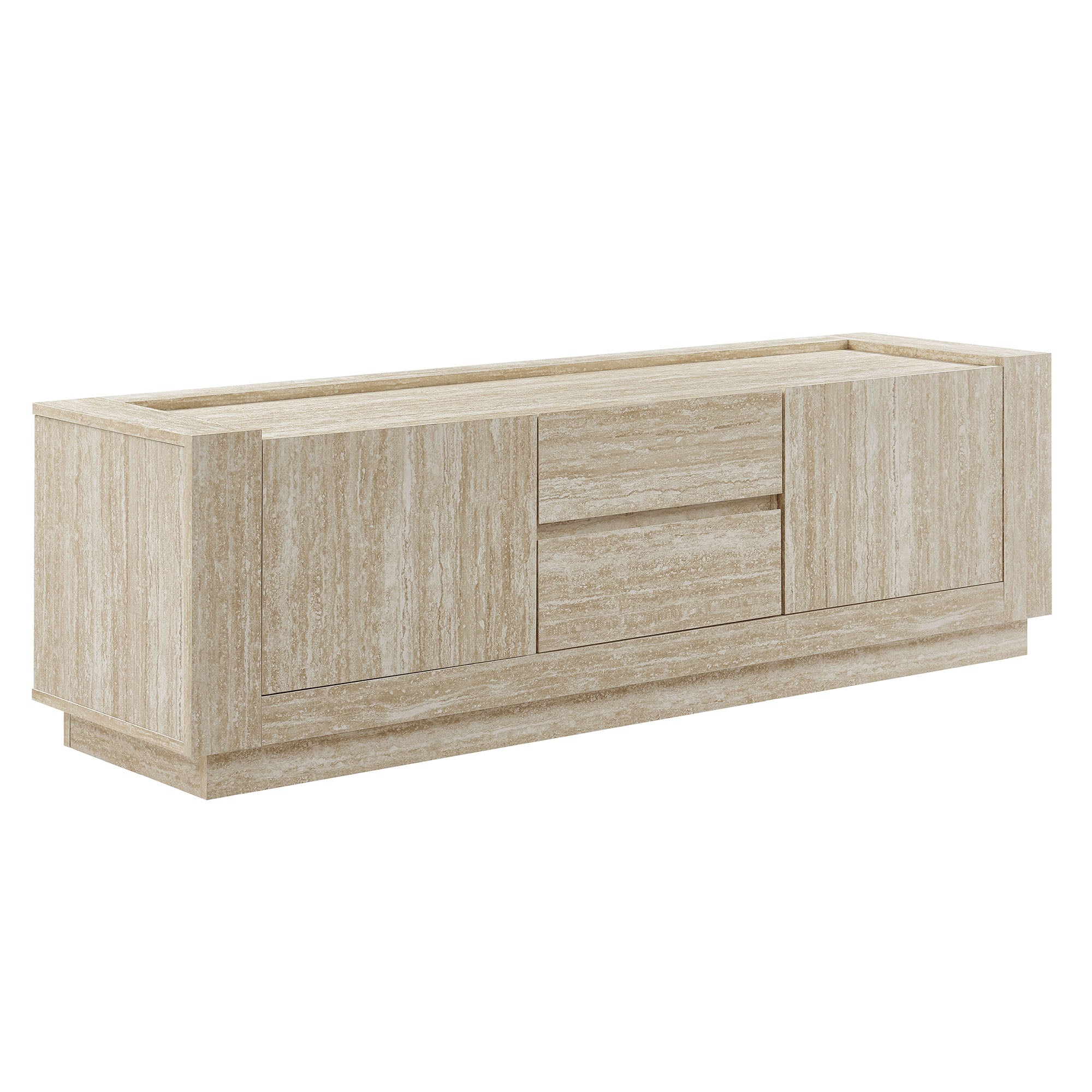 Modway Hollis 59" Travertine TV Stand