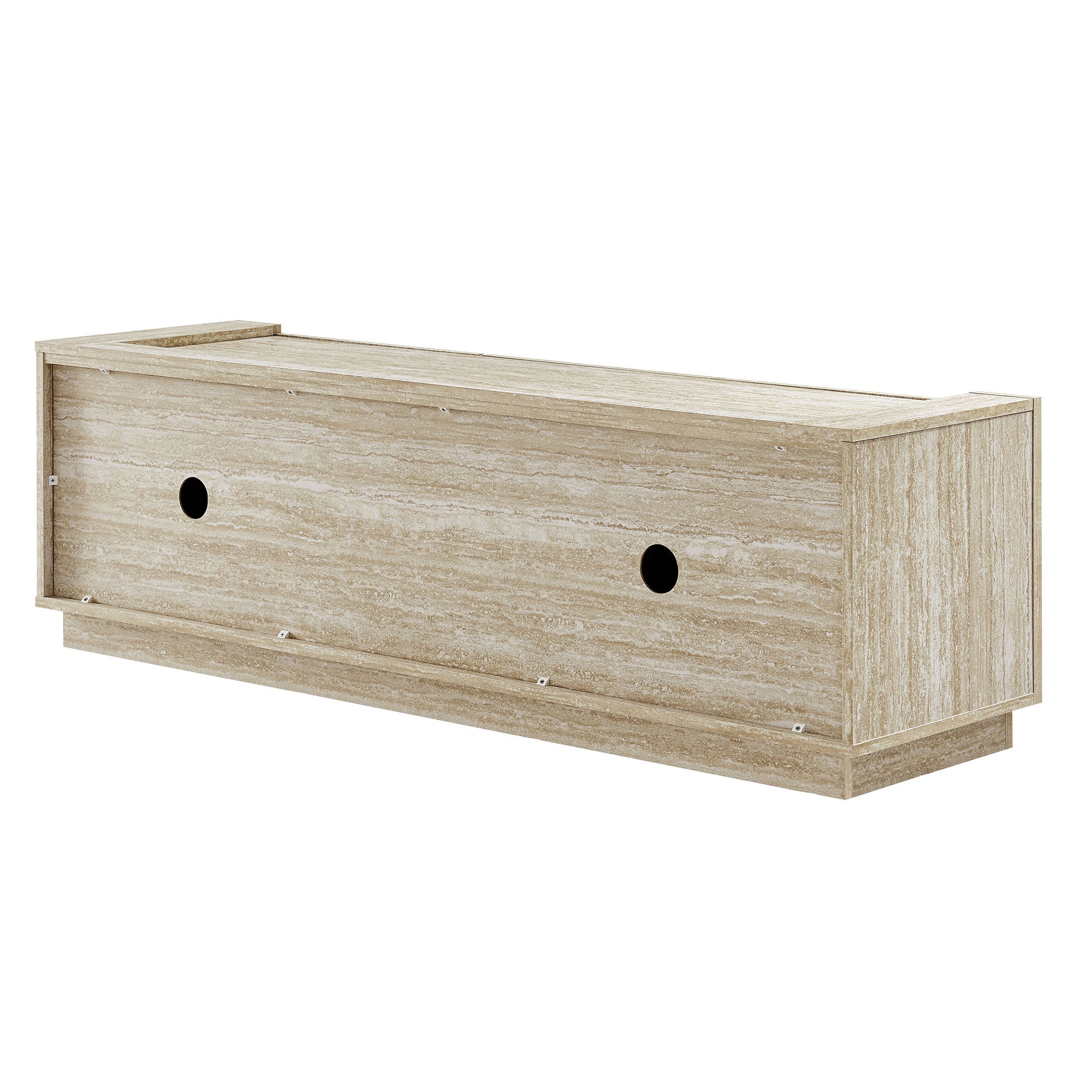 Modway Hollis 59" Travertine TV Stand