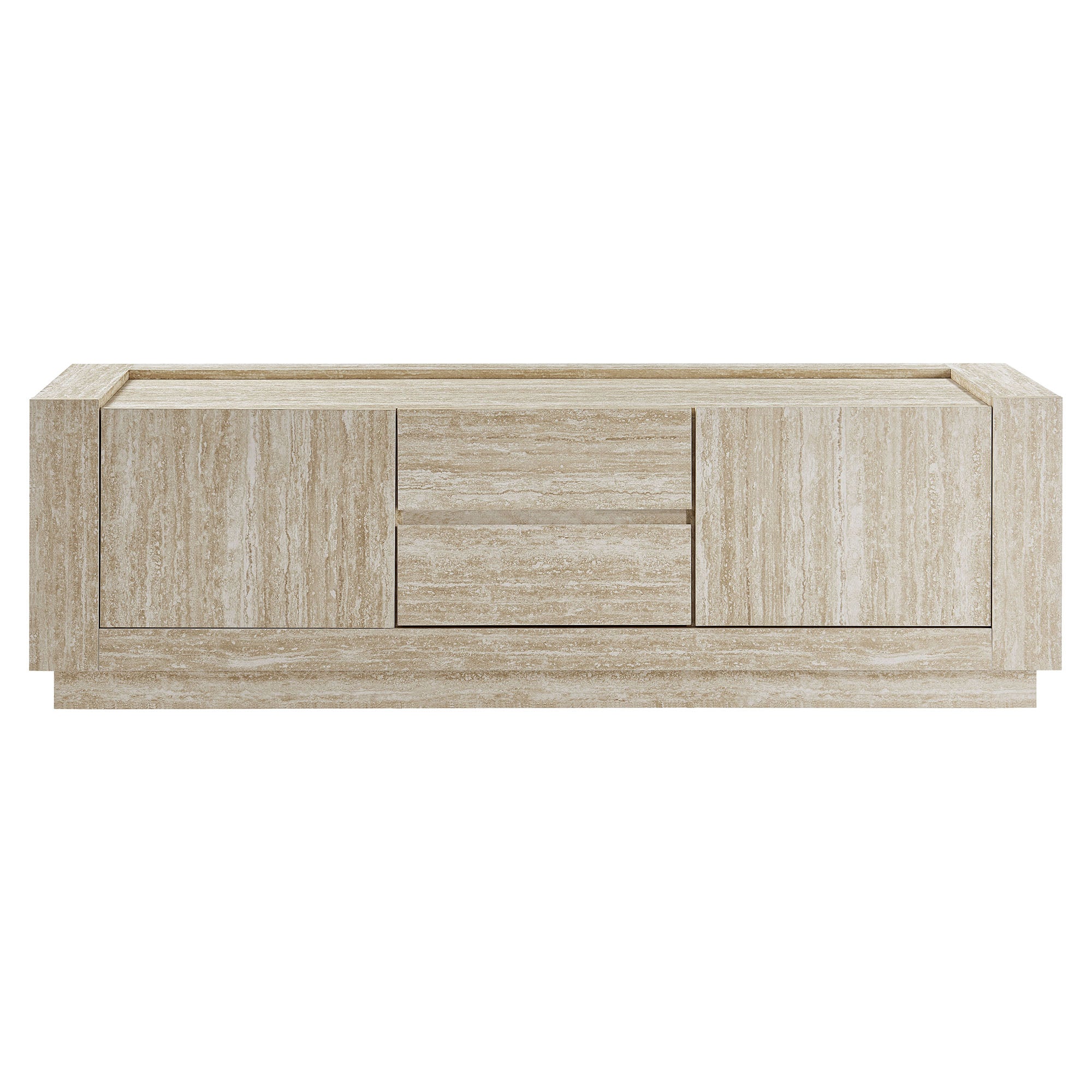 Modway Hollis 59" Travertine TV Stand