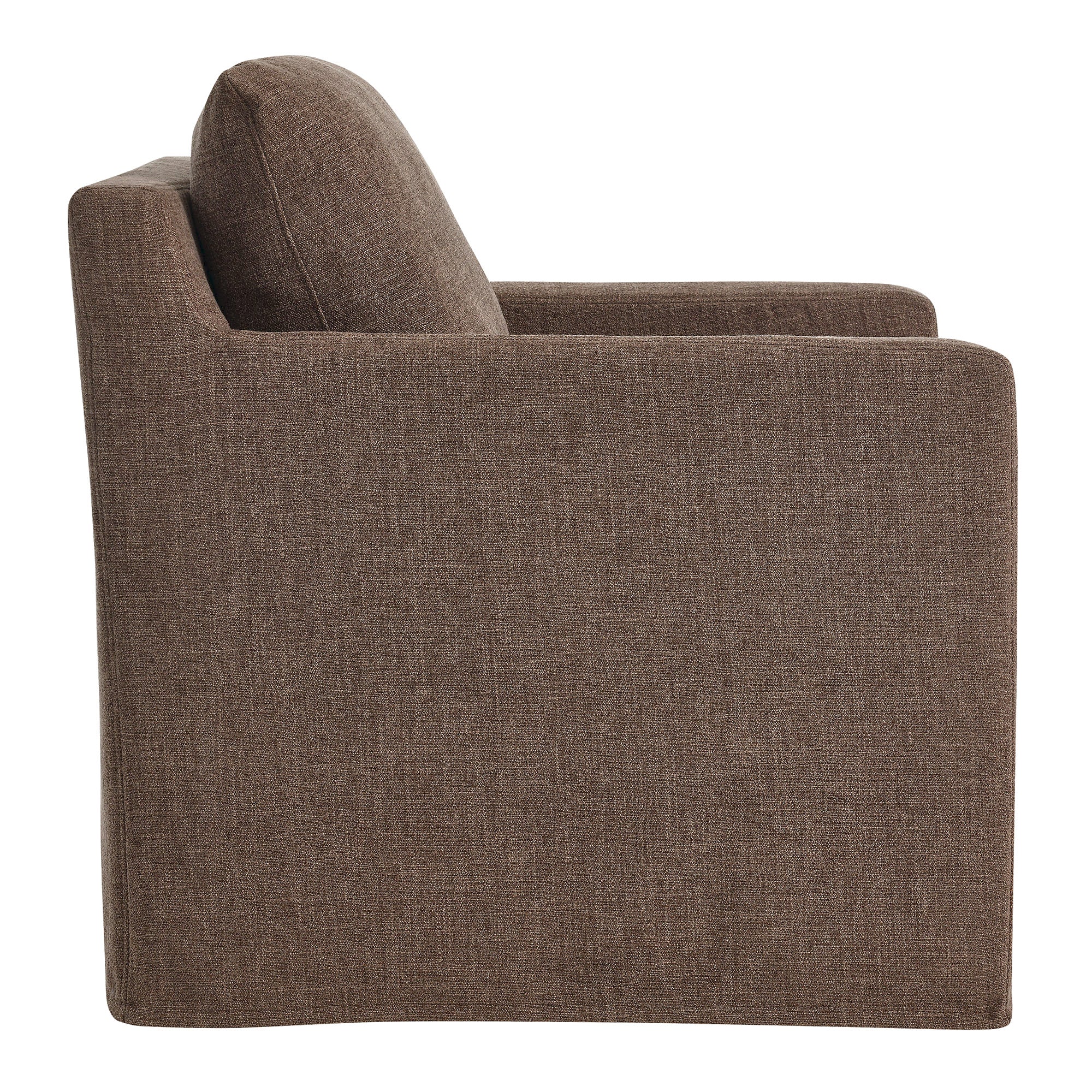 Modway Serene Fabric Slipcovered Swivel Armchair