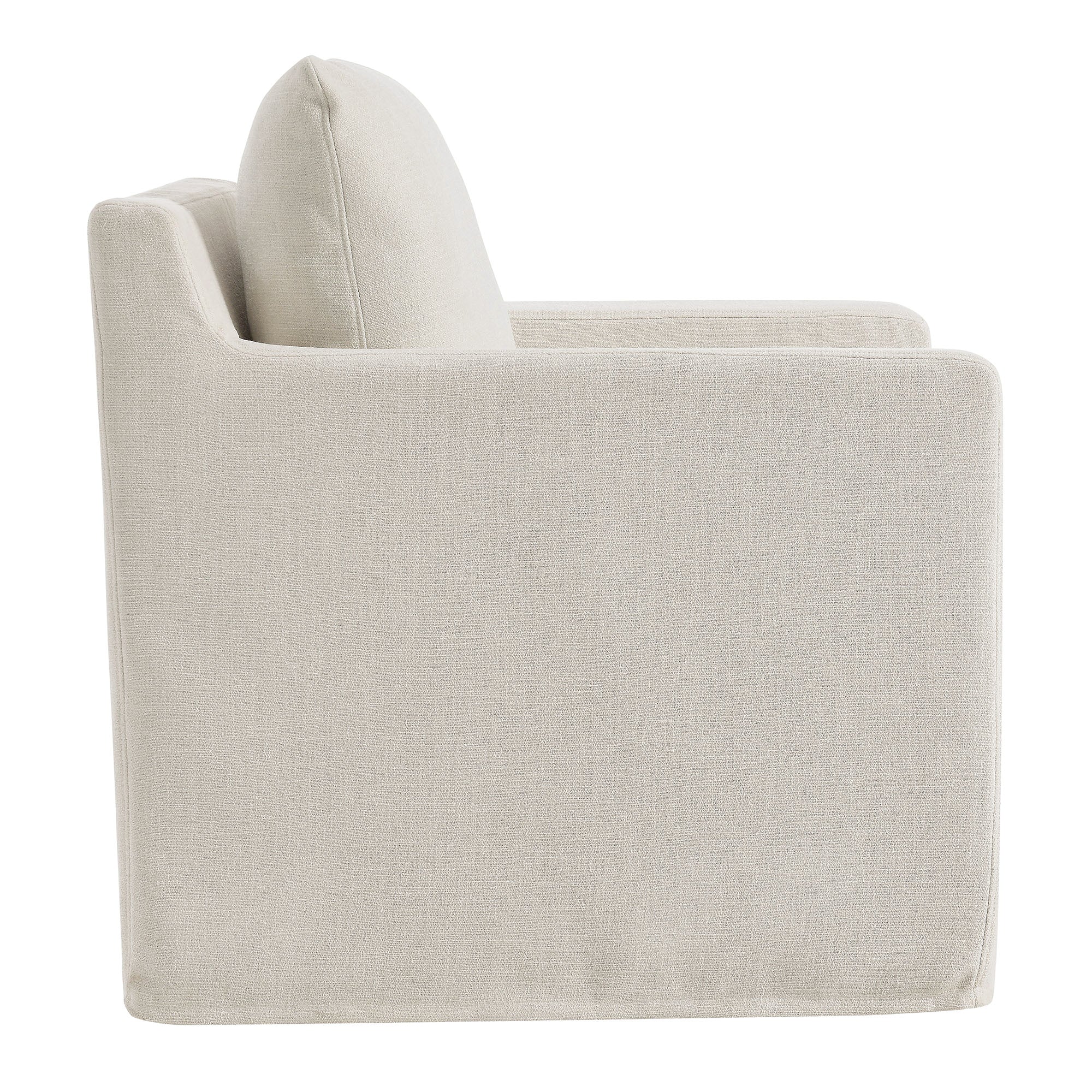 Modway Serene Fabric Slipcovered Swivel Armchair