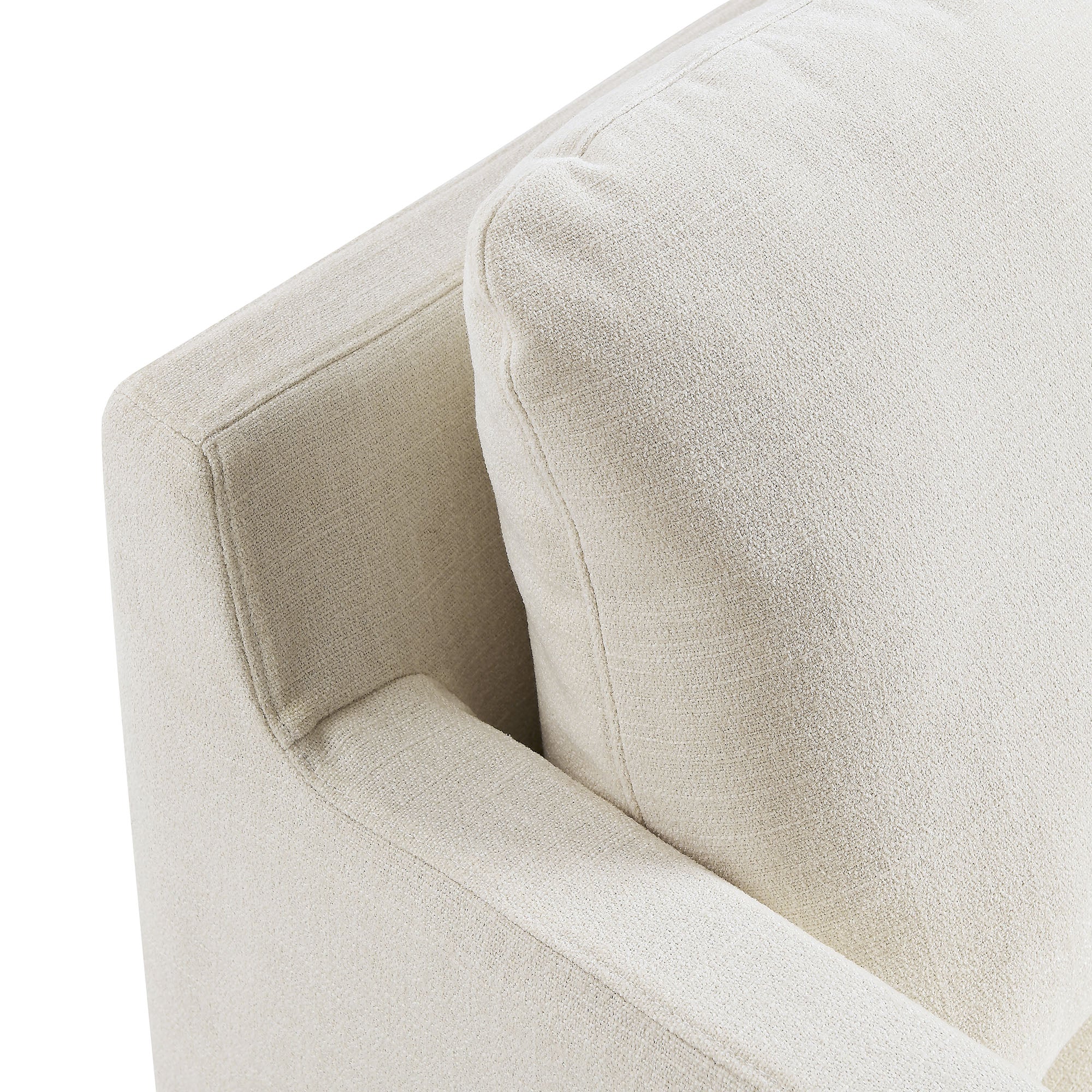 Modway Serene Fabric Slipcovered Swivel Armchair
