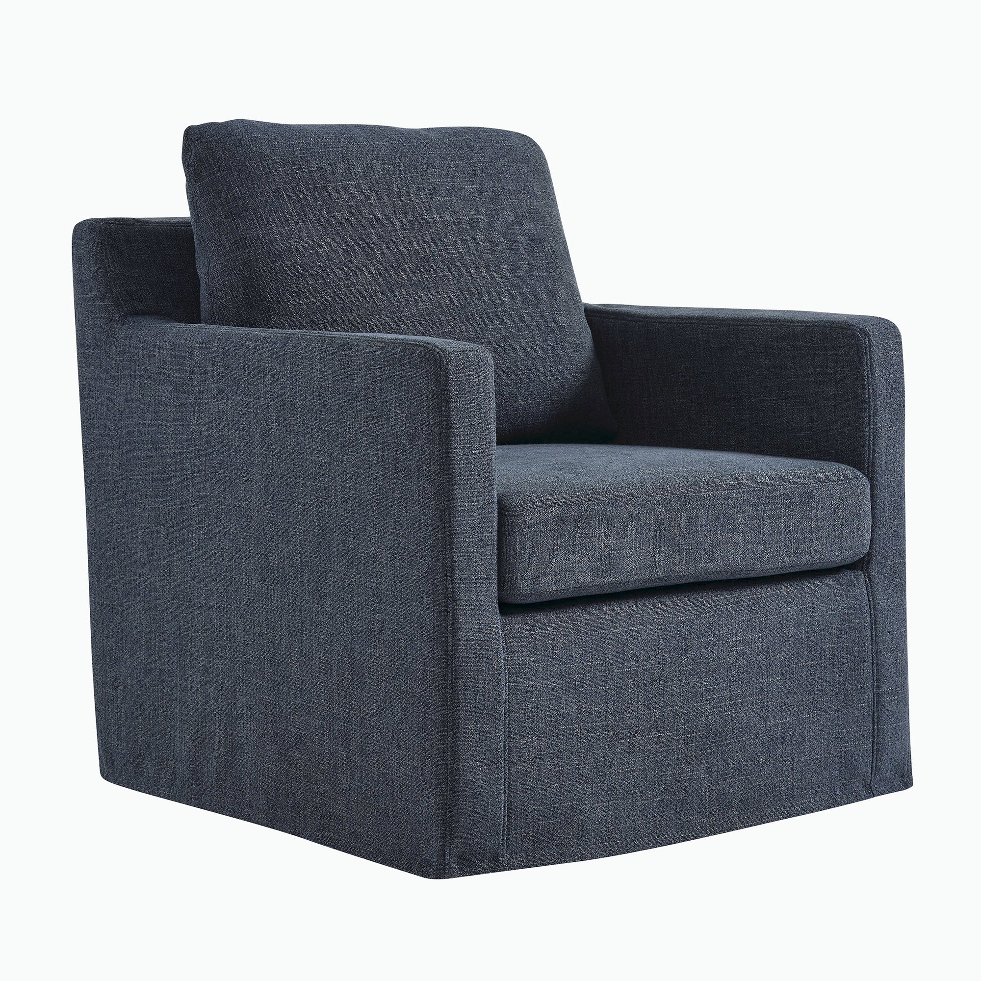 Modway Serene Fabric Slipcovered Swivel Armchair