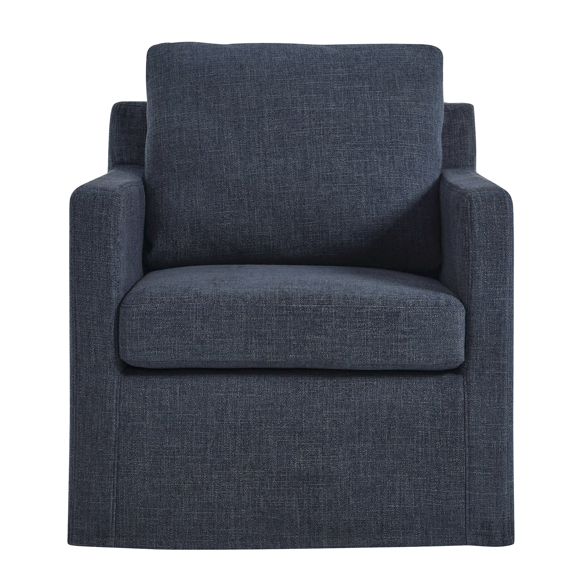 Modway Serene Fabric Slipcovered Swivel Armchair