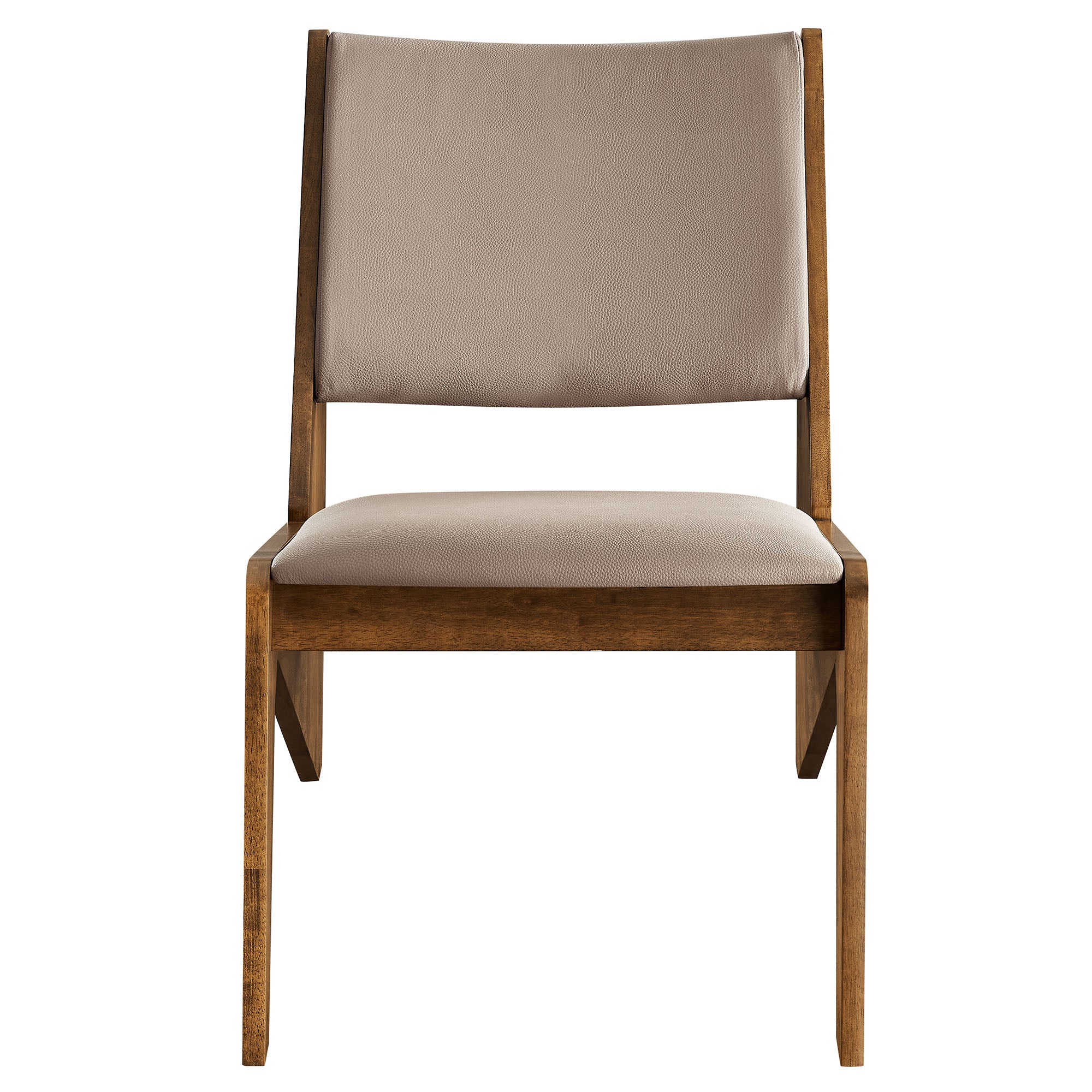 Modway Rylina Vegan Leather Accent Chairs Set of 2