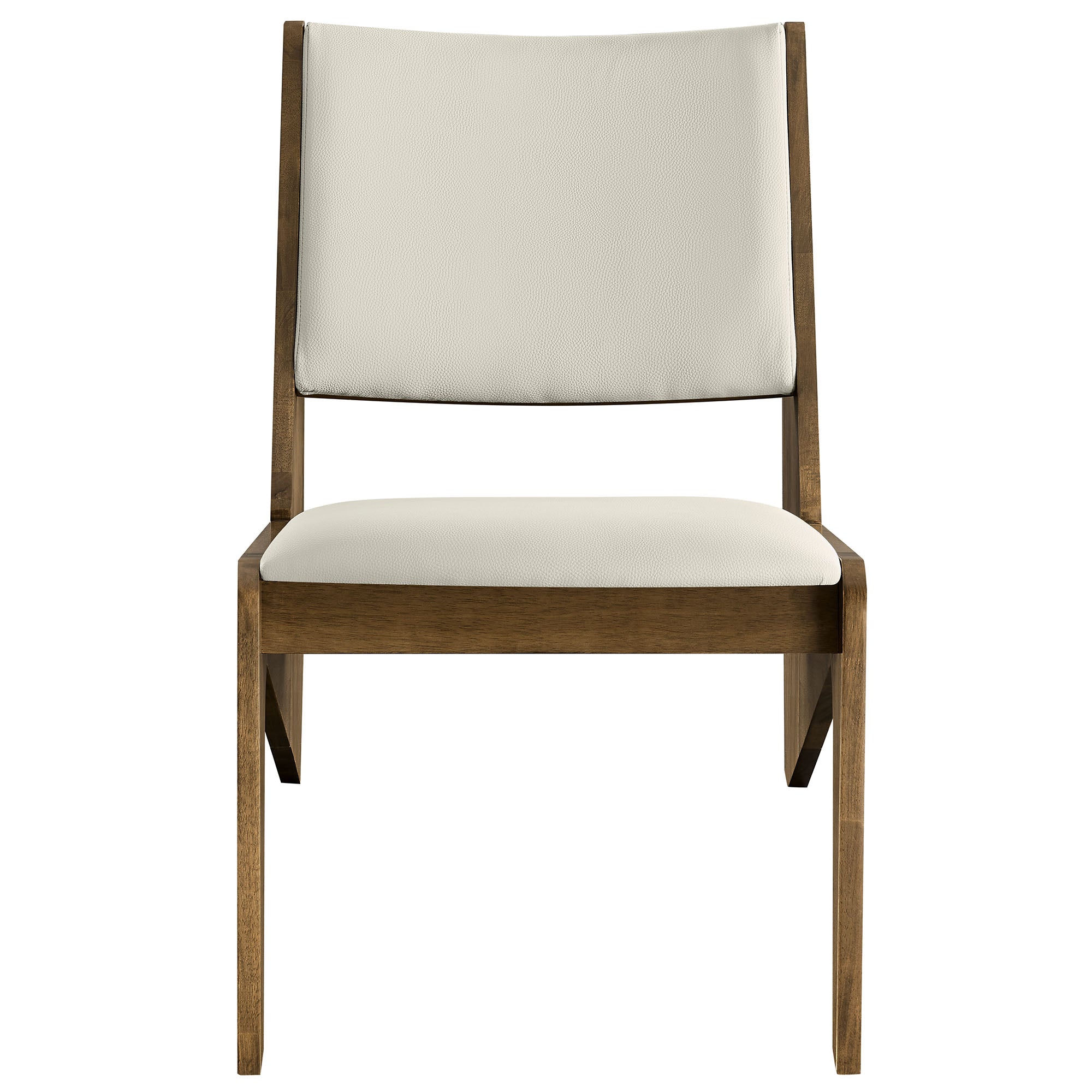 Modway Rylina Vegan Leather Accent Chairs Set of 2