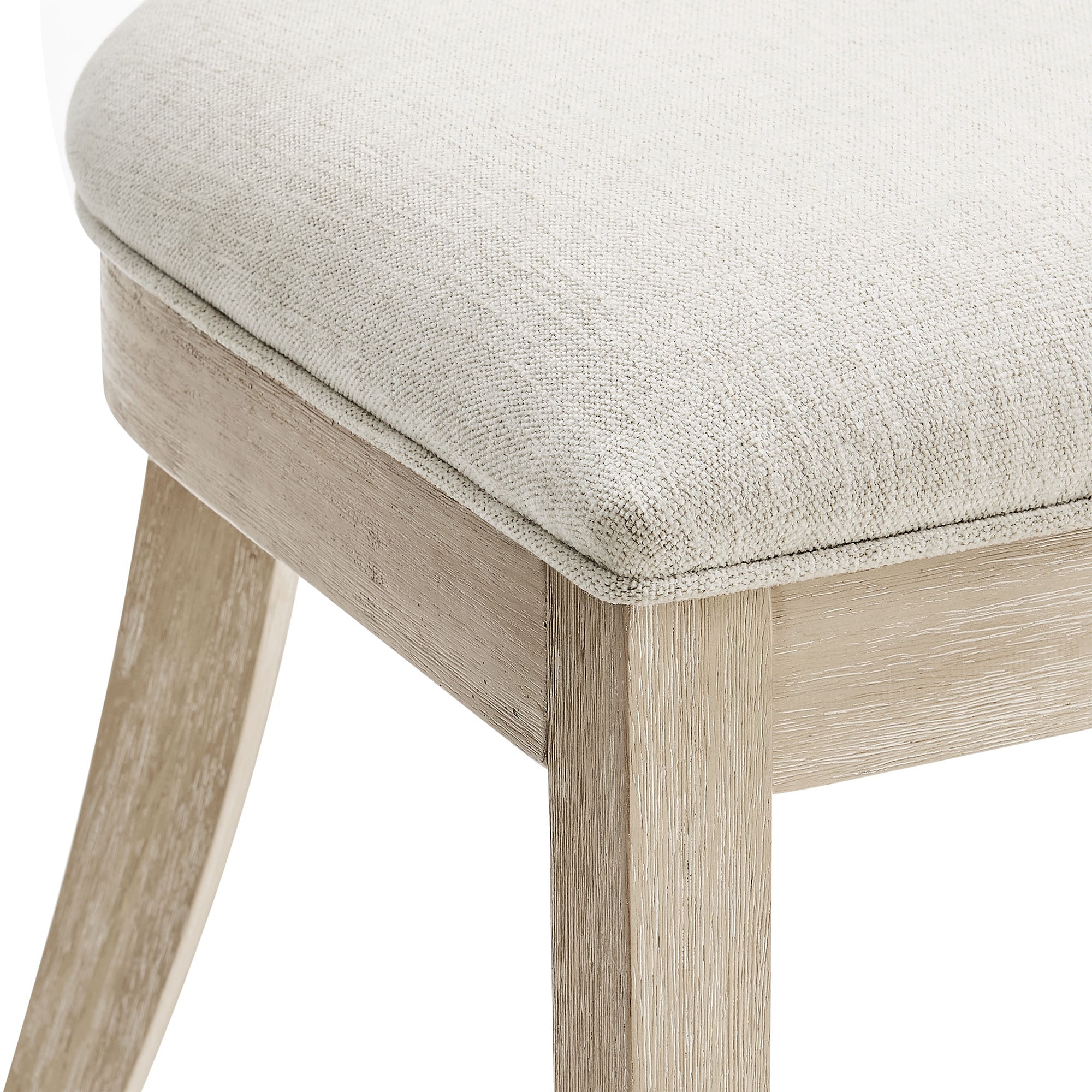 Modway Peregrine Wood and Fabric Upholstered Dining Chairs Set of 2