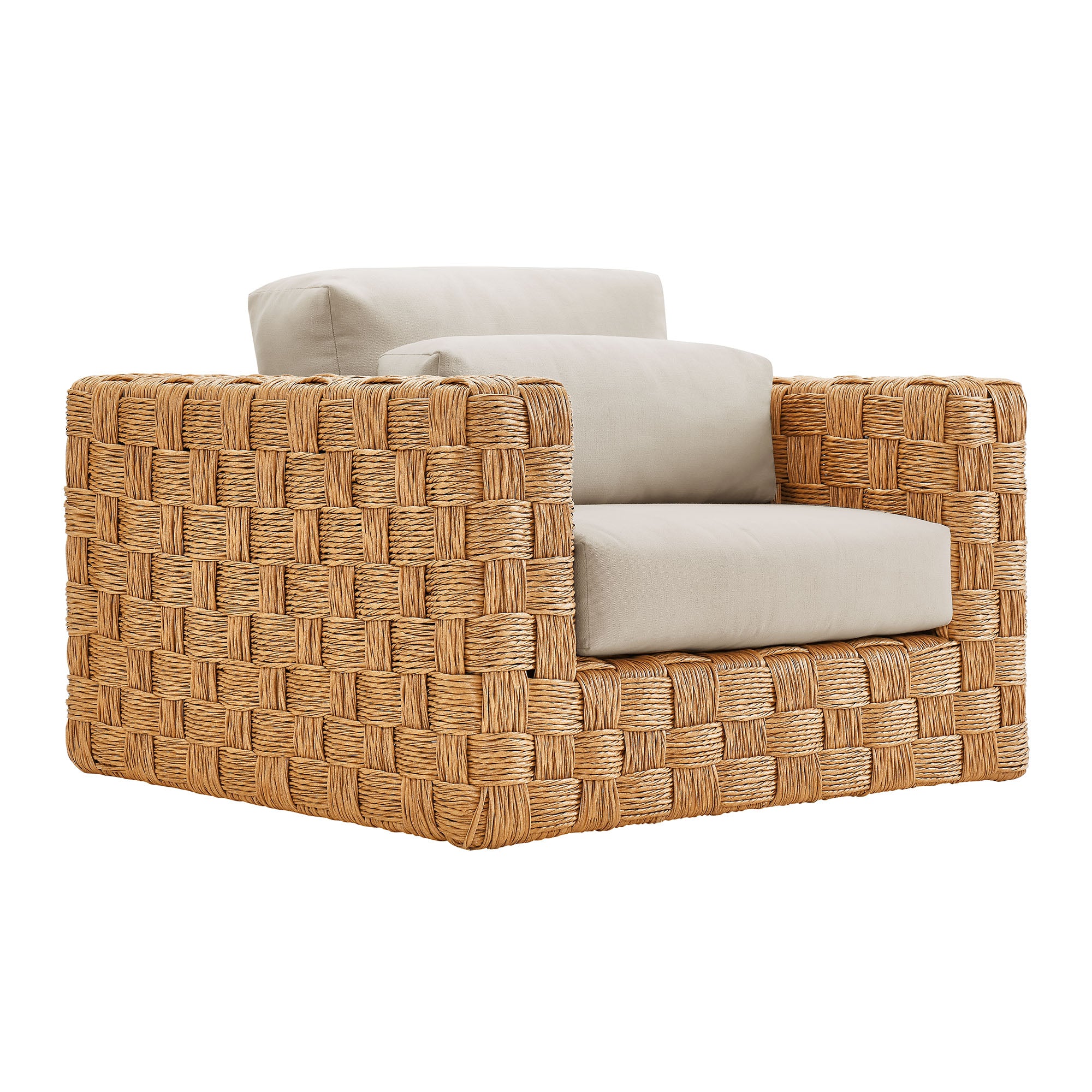 Modway Thames 4-Piece Outdoor Patio Wicker Outdoor Patio Rattan Furniture Set