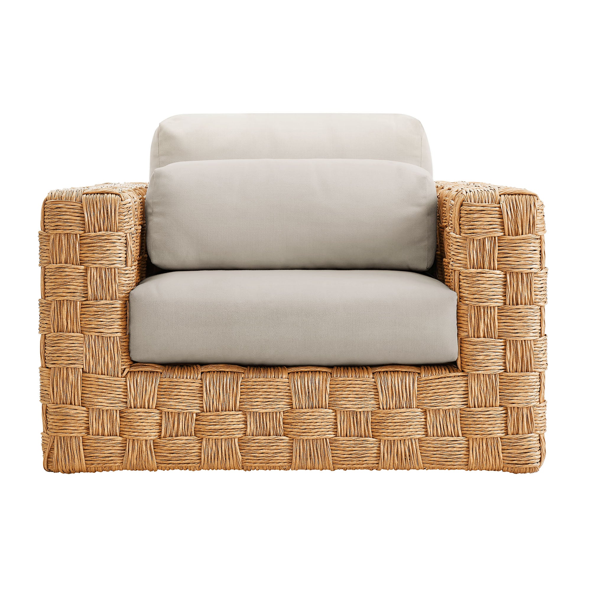 Modway Thames Outdoor Patio Wicker Outdoor Patio Rattan Armchair