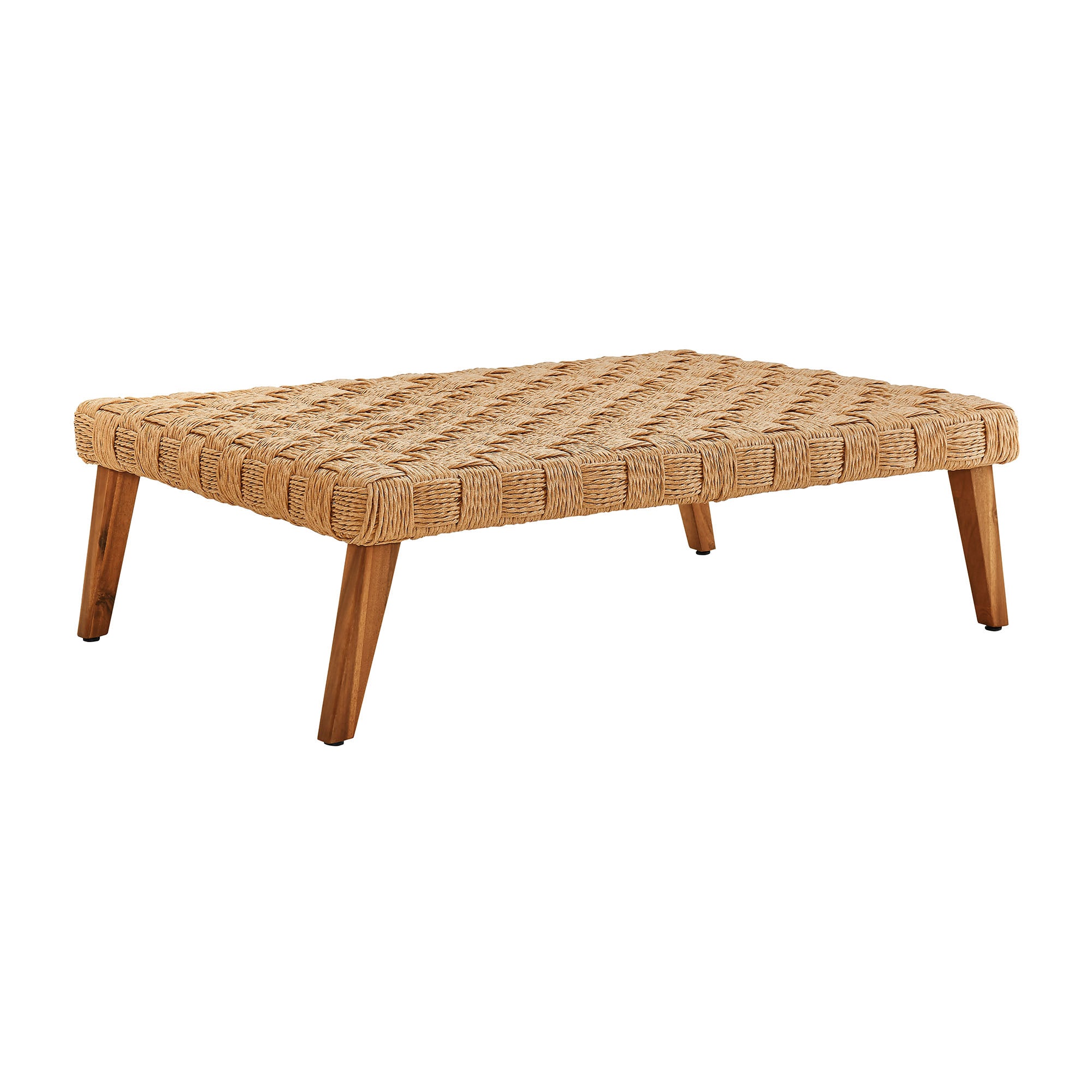 Modway Thames Outdoor Patio Wicker Outdoor Patio Rattan Coffee Table