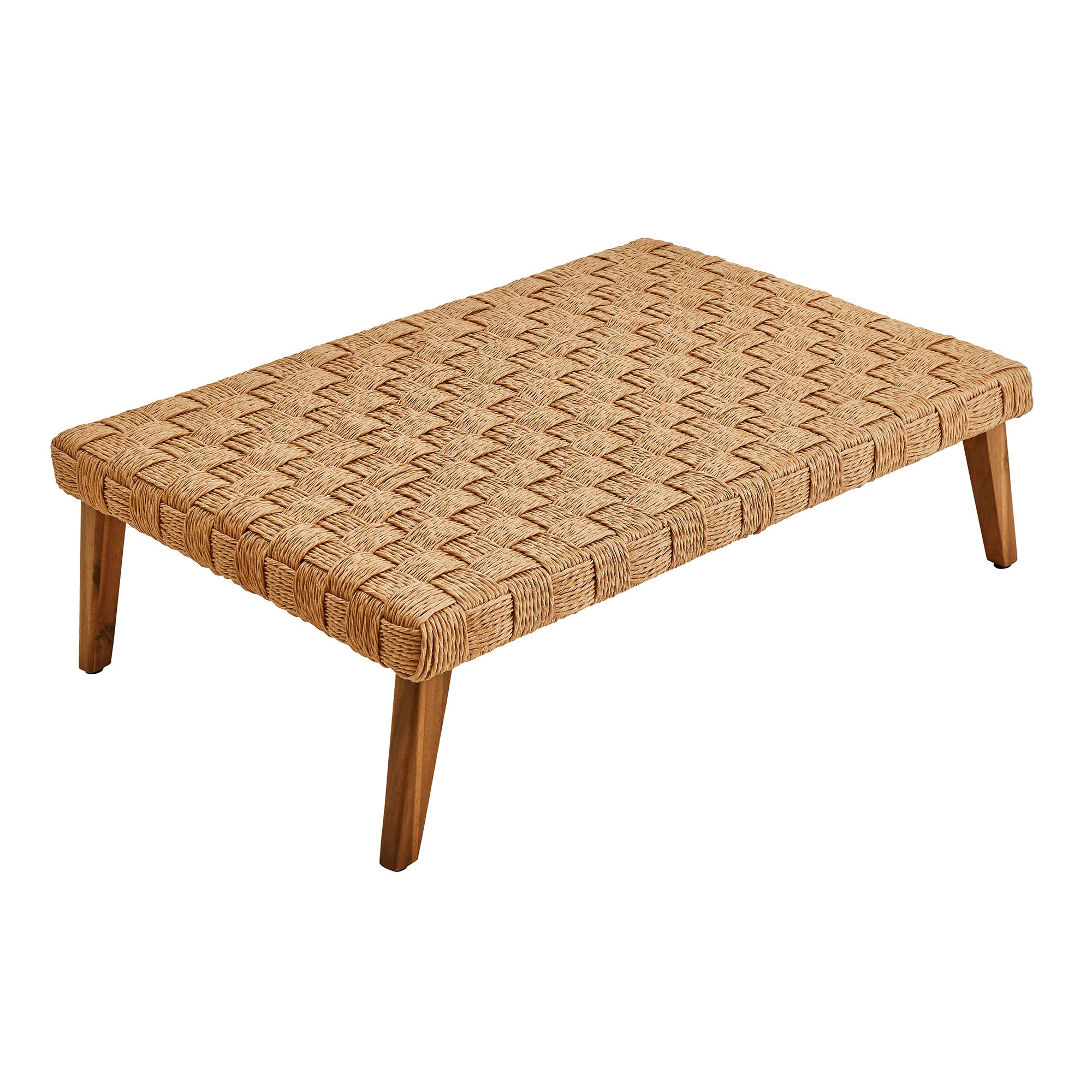 Modway Thames Outdoor Patio Wicker Outdoor Patio Rattan Coffee Table