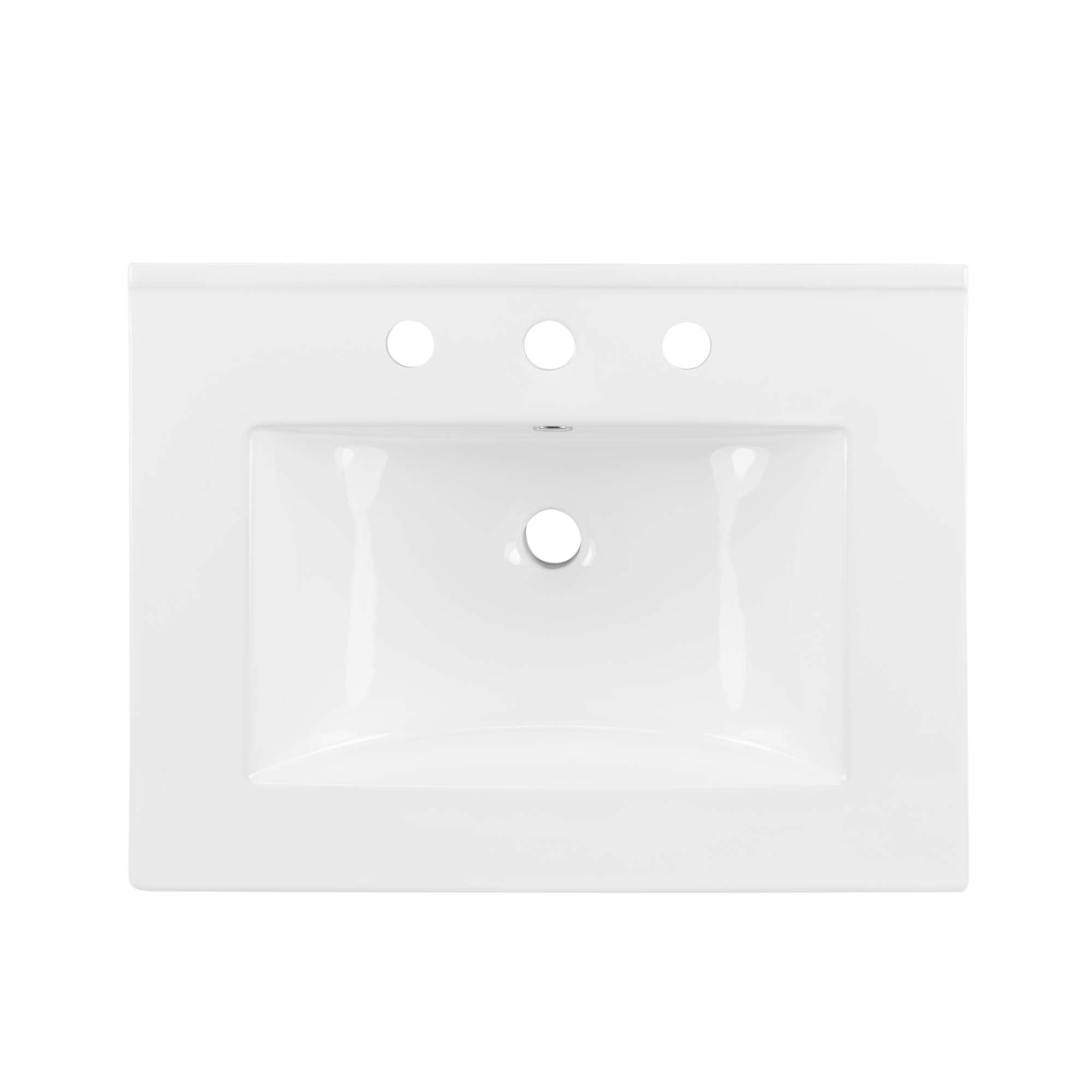 Modway Render 62" Wall-Mount Double Sink Bathroom Vanity