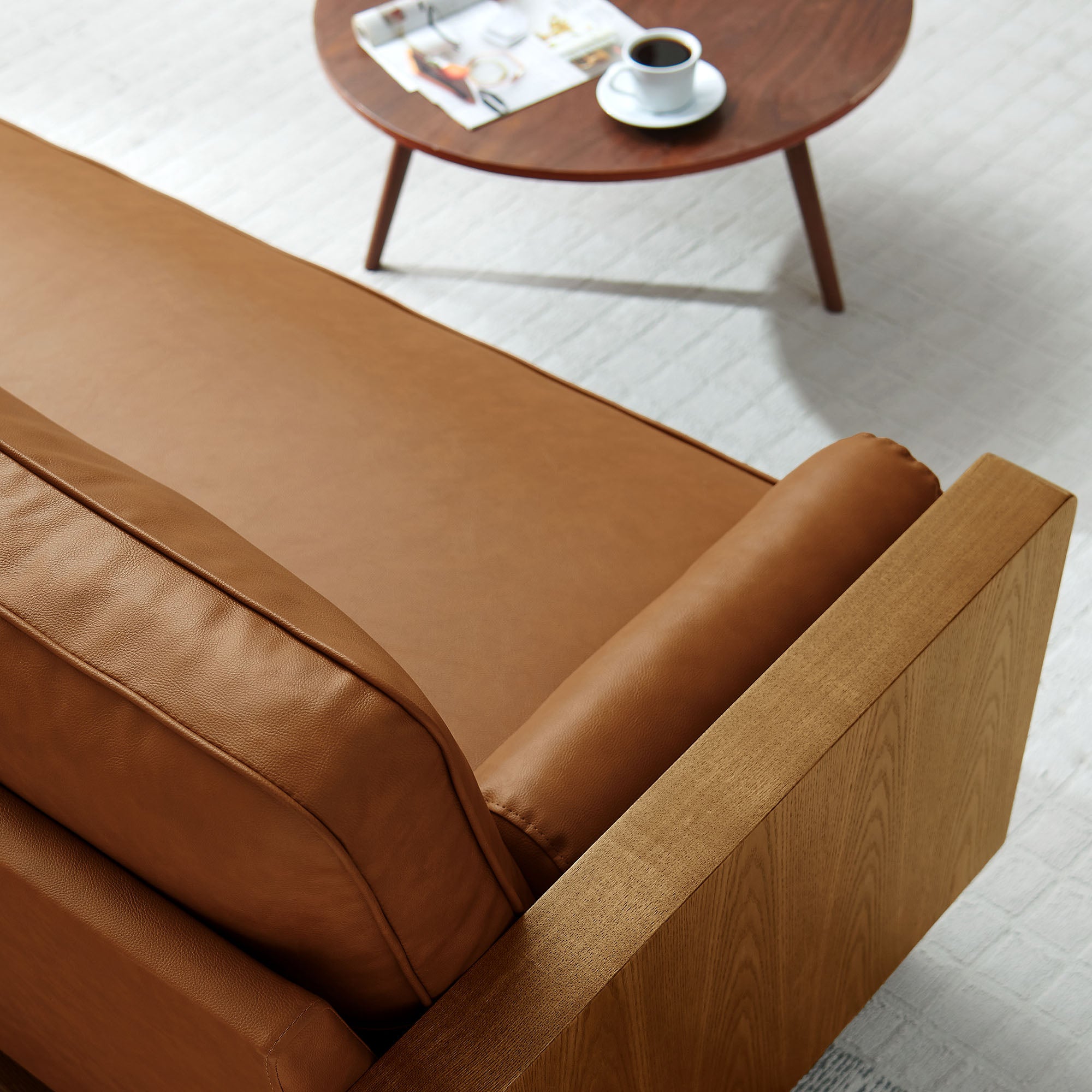 Modway Kellan Vegan Leather Sofa