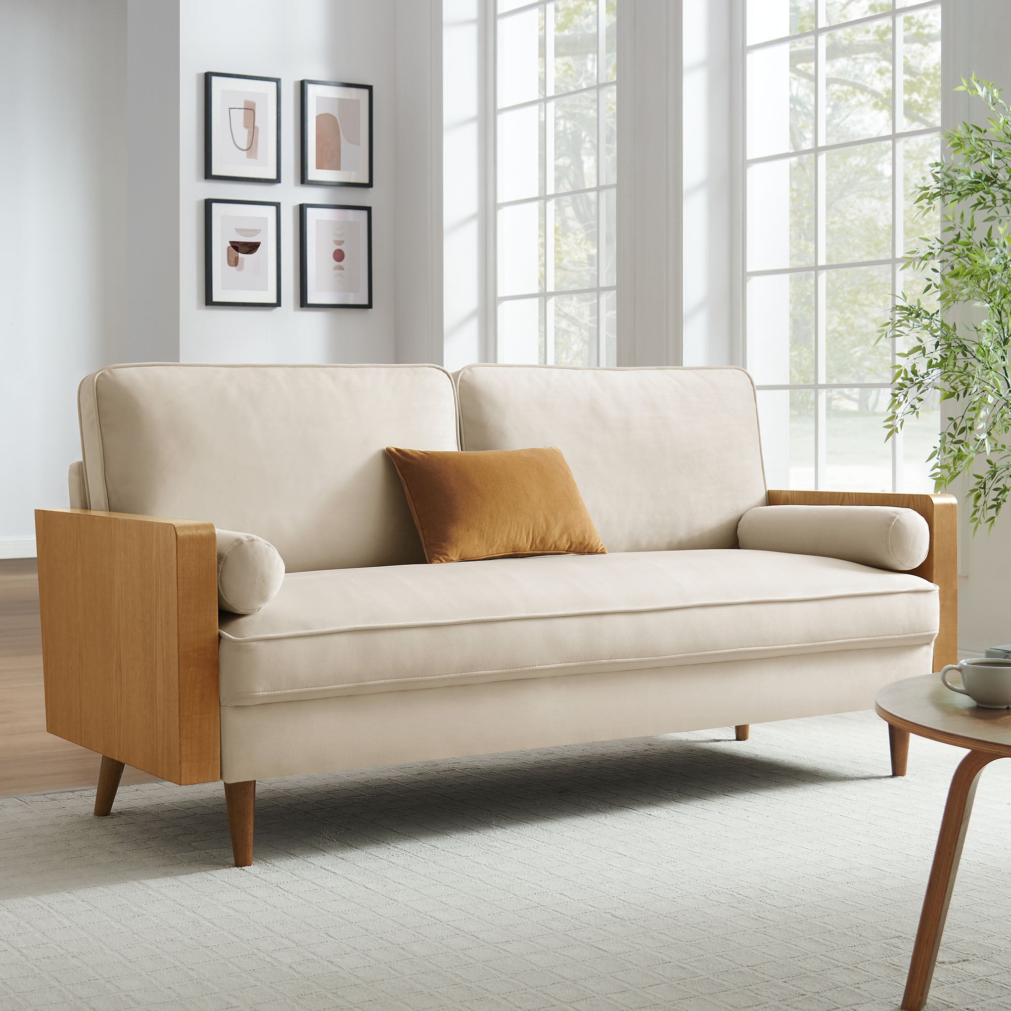 Modway Kellan Performance Velvet Sofa