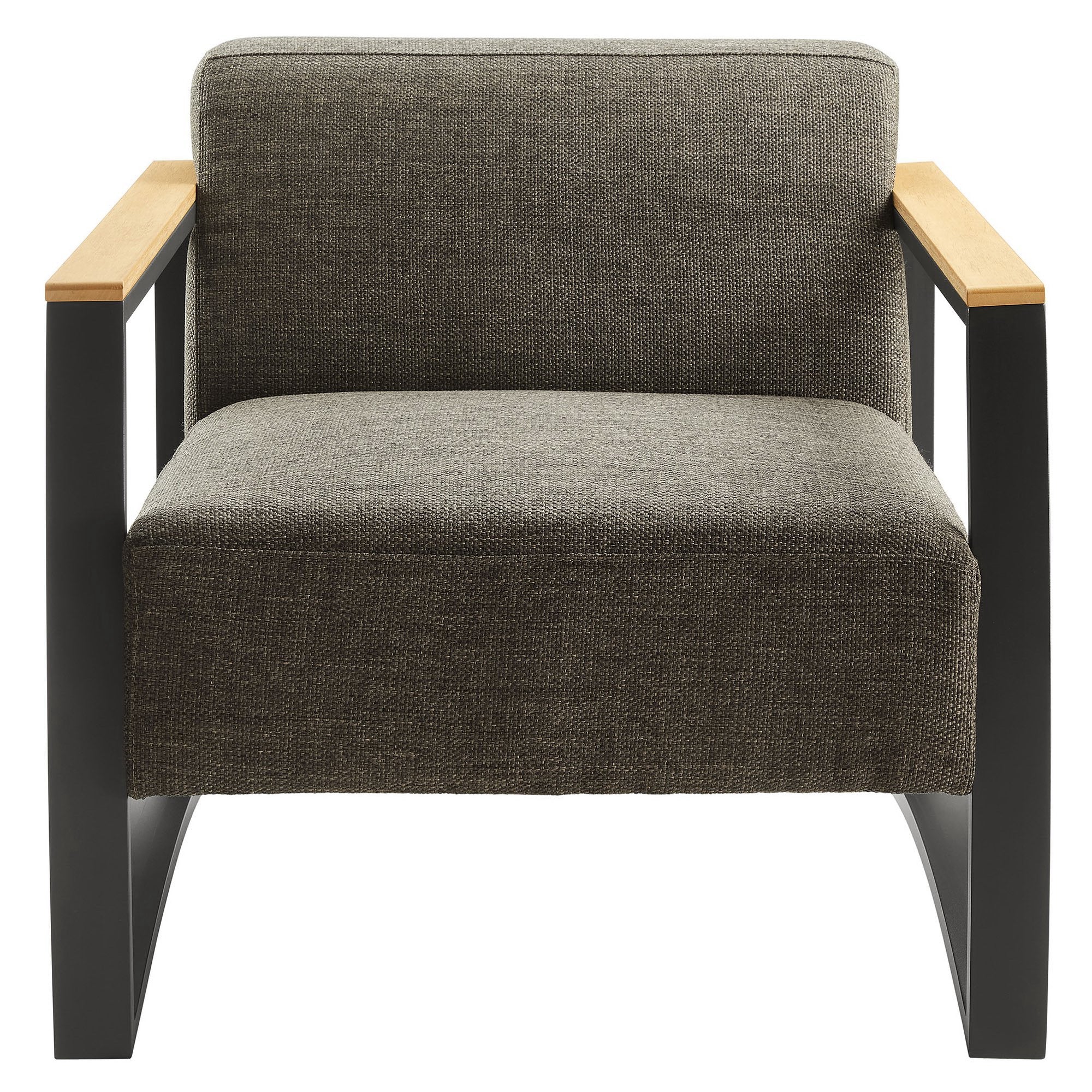 Modway Sauve Outdoor Patio Aluminum and Fabric Armchair