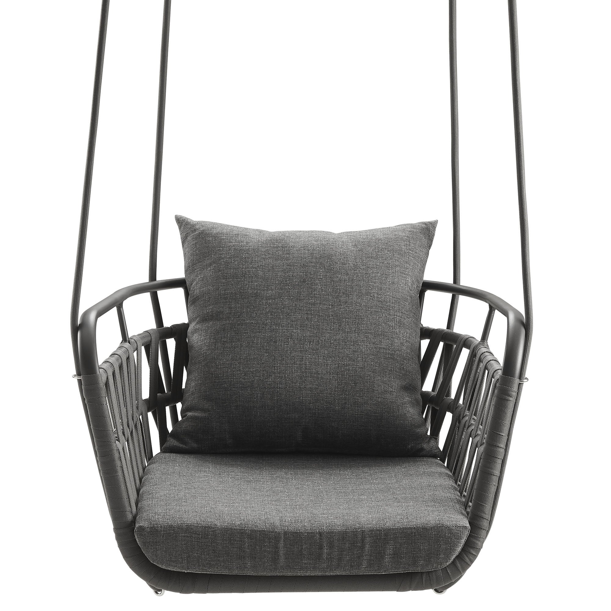 Modway Kaliah Outdoor Patio Aluminum Swing Chair