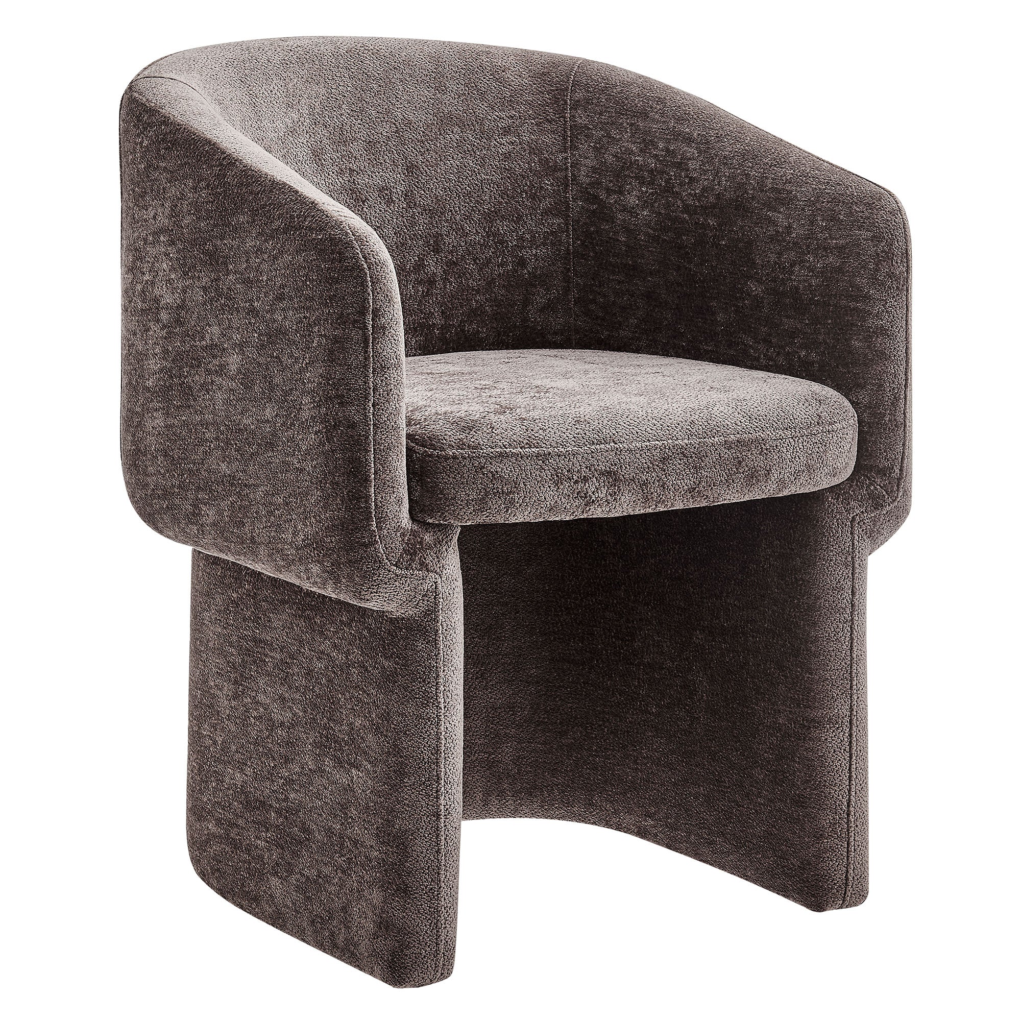 Modway Verity Barrel Back Chenille Dining Armchair