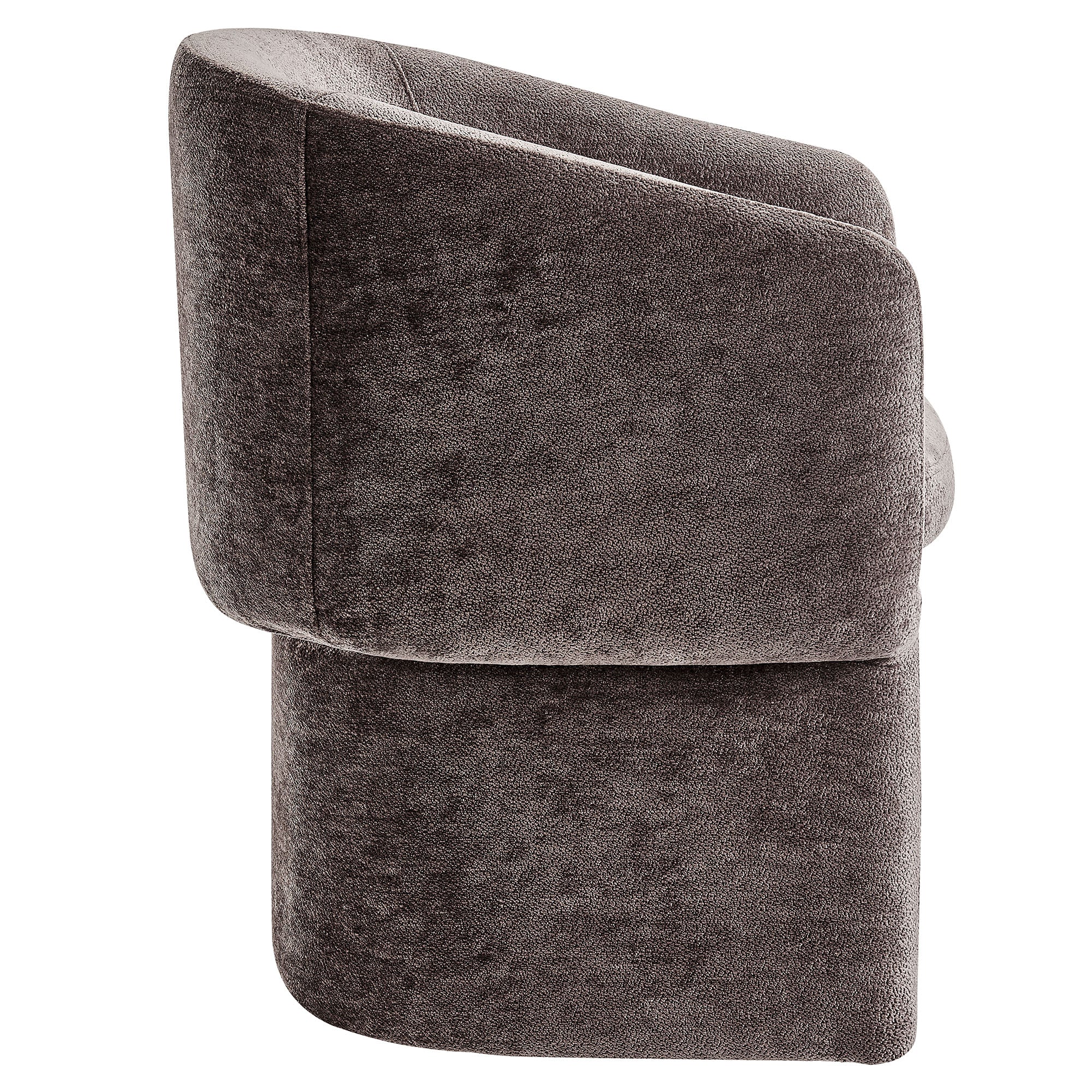 Modway Verity Barrel Back Chenille Dining Armchair