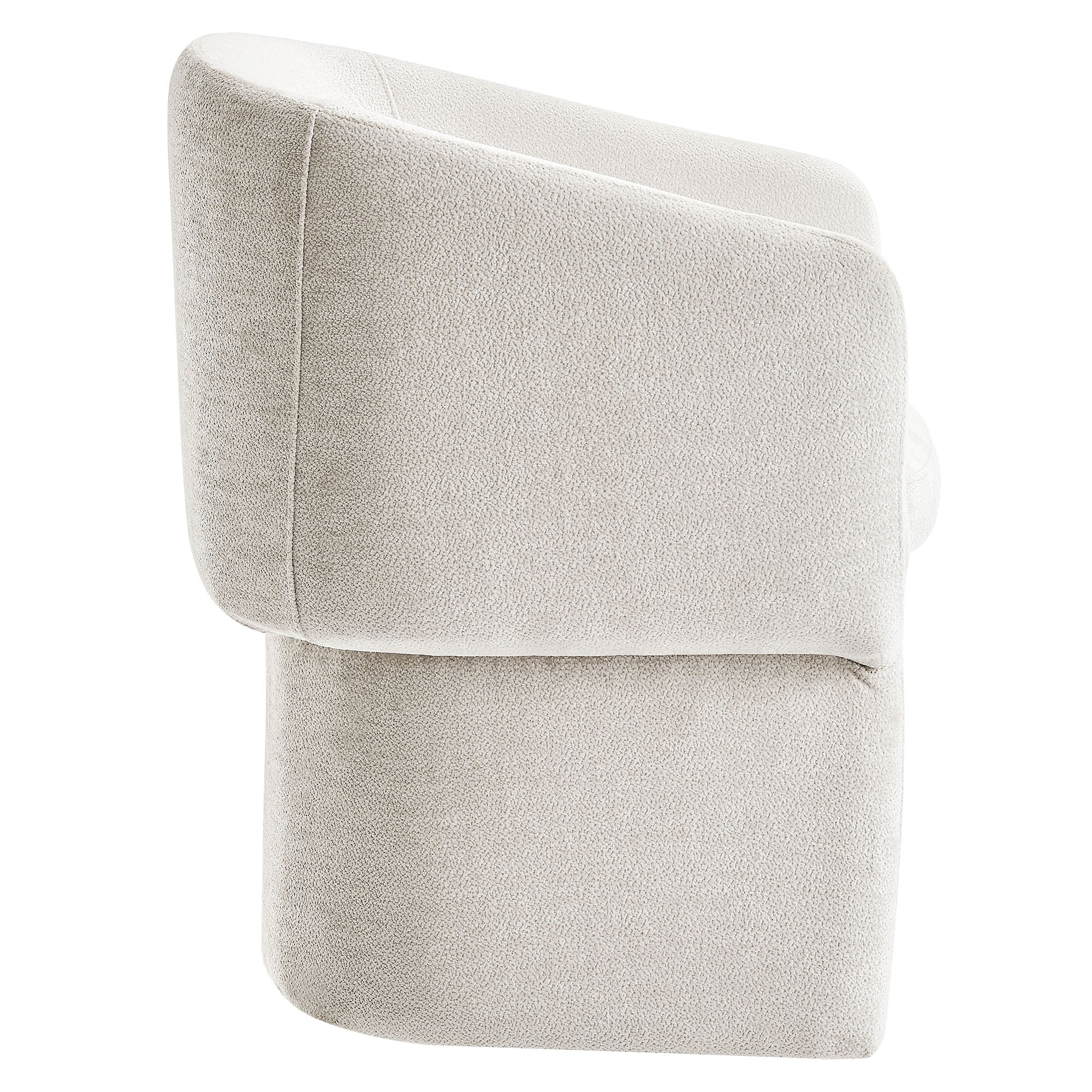 Modway Verity Barrel Back Chenille Dining Armchair
