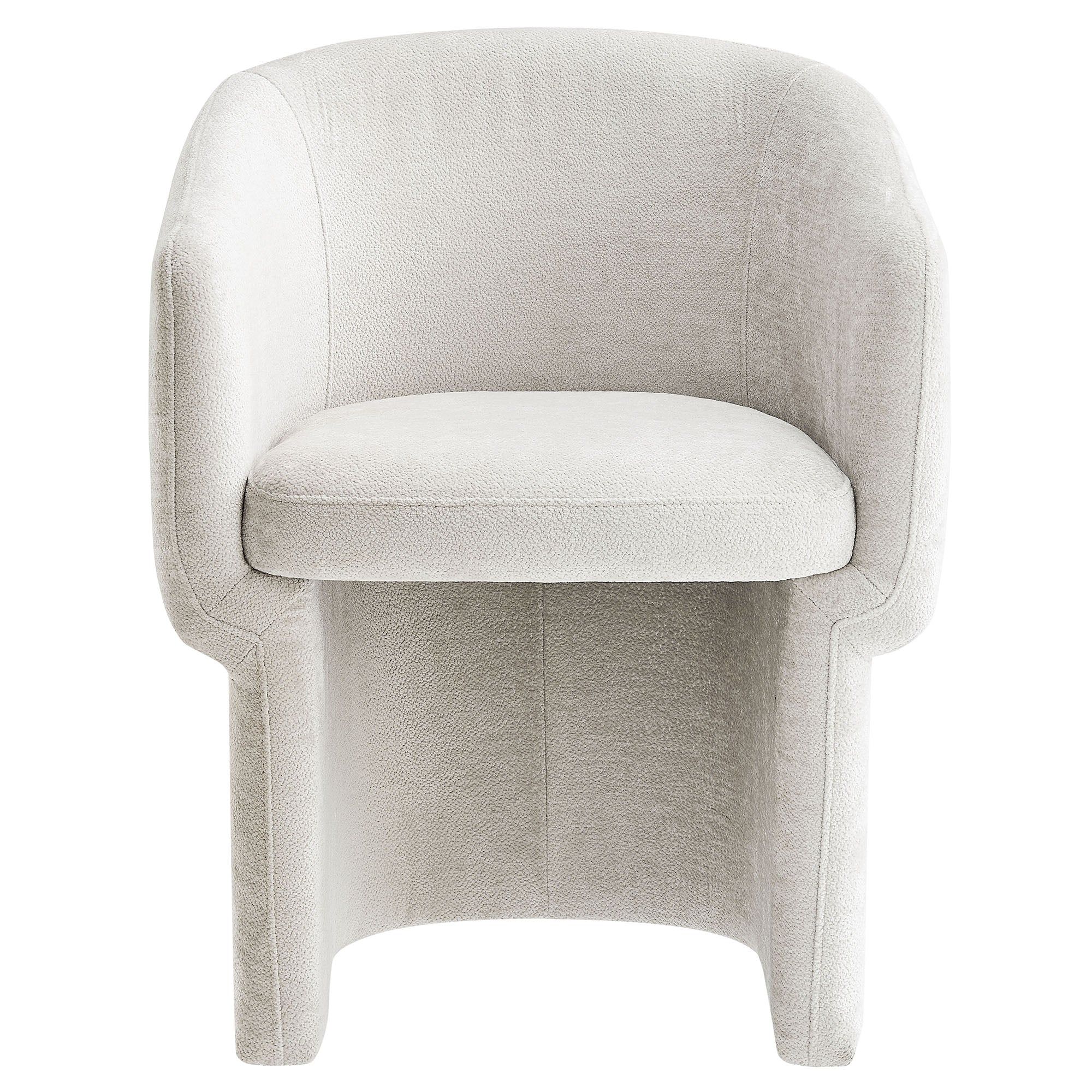 Modway Verity Barrel Back Chenille Dining Armchair