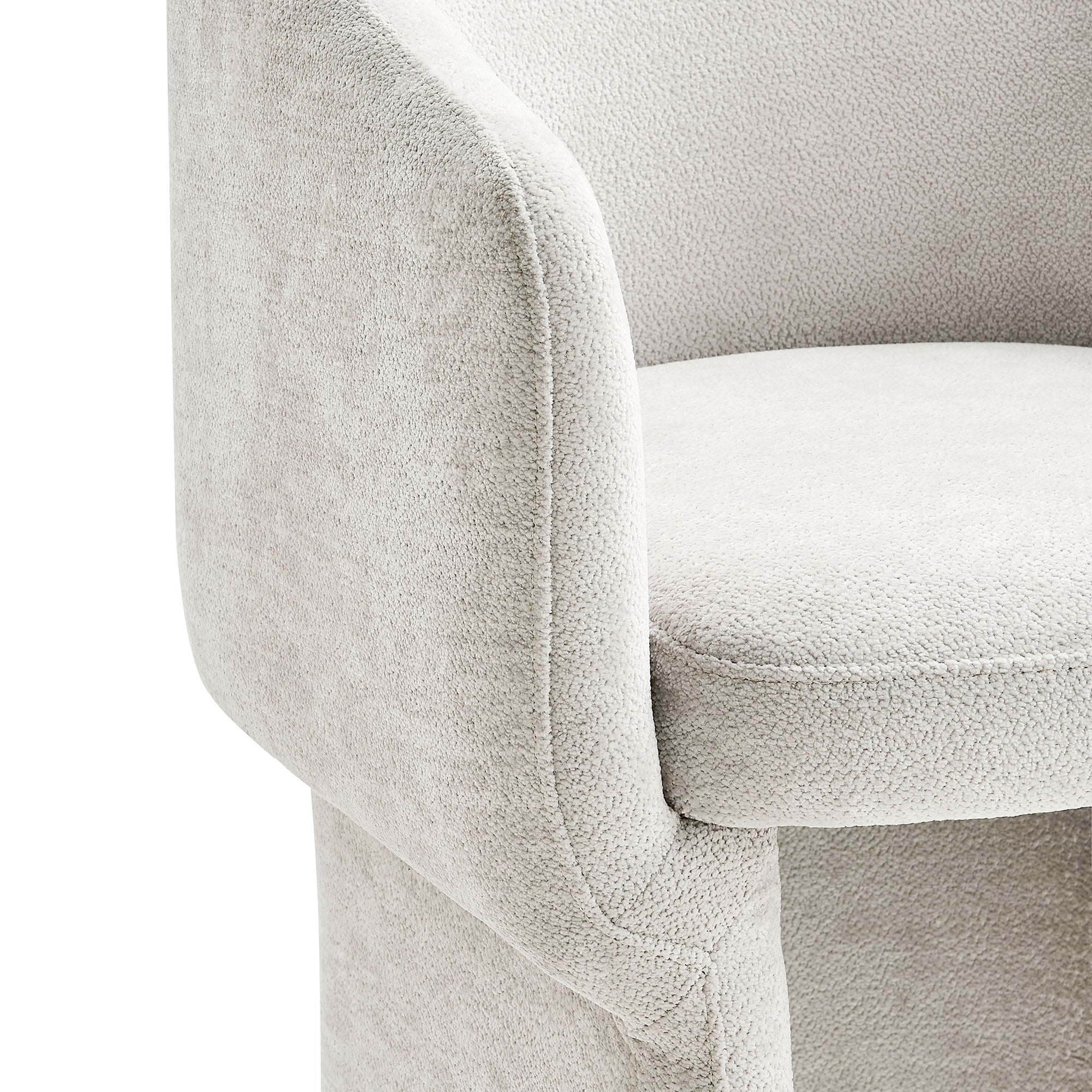 Modway Verity Barrel Back Chenille Dining Armchair