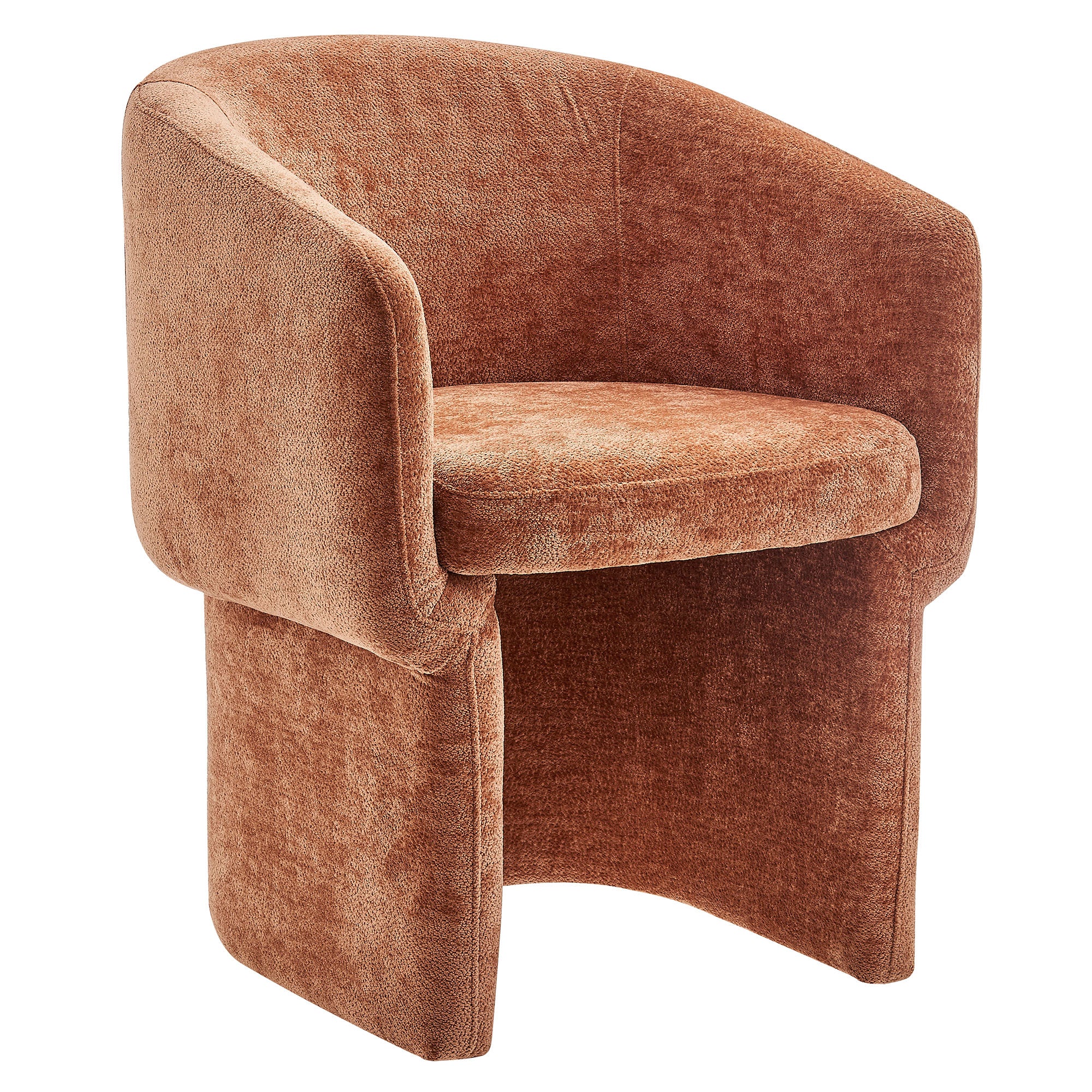 Modway Verity Barrel Back Chenille Dining Armchair