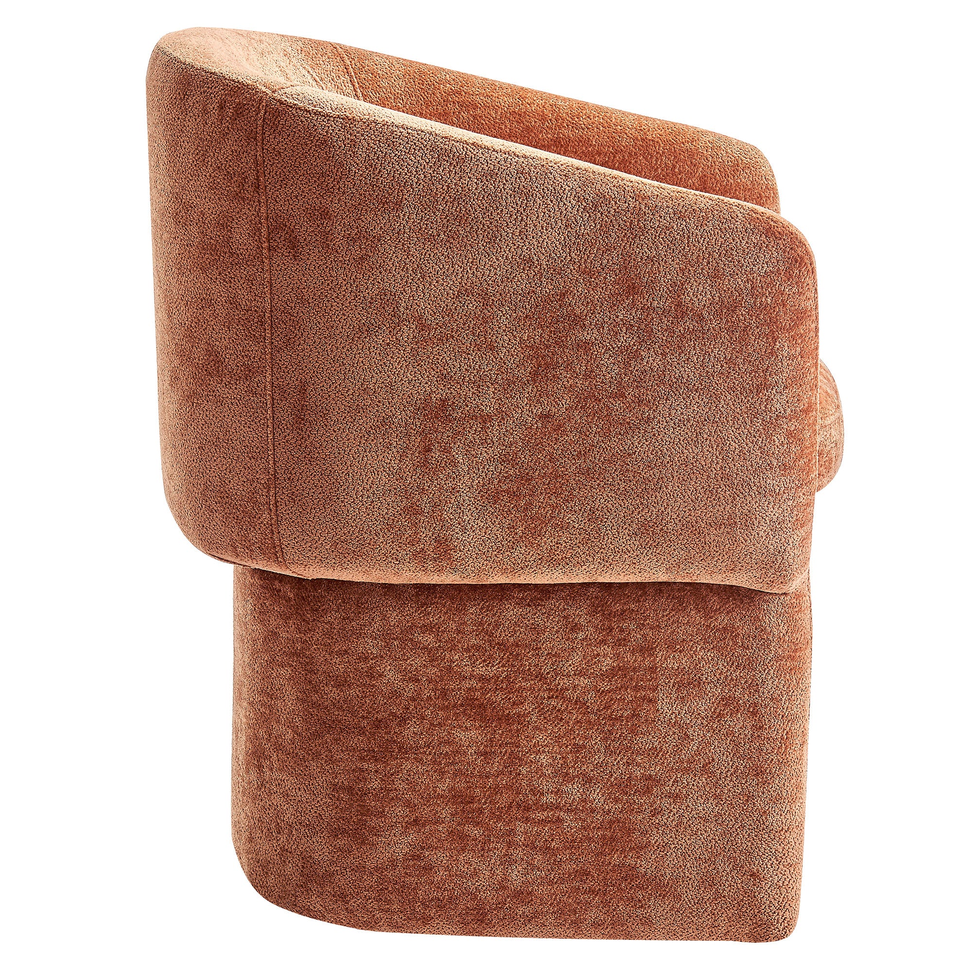 Modway Verity Barrel Back Chenille Dining Armchair