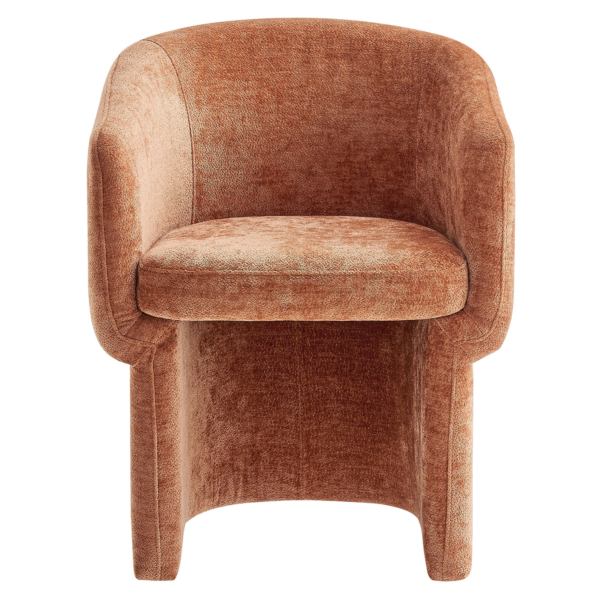 Modway Verity Barrel Back Chenille Dining Armchair