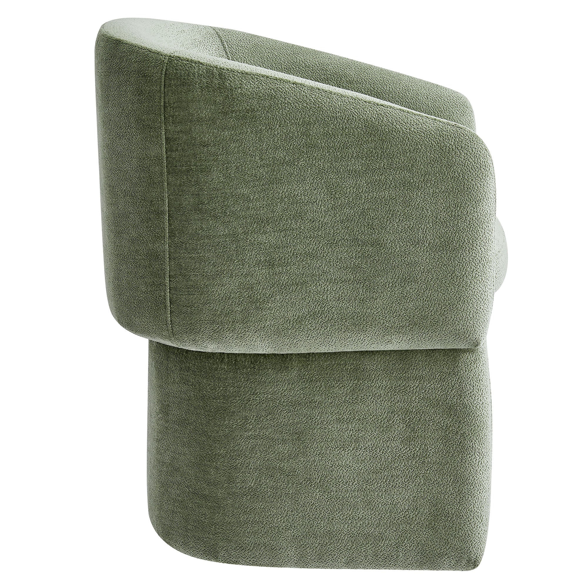 Modway Verity Barrel Back Chenille Dining Armchair