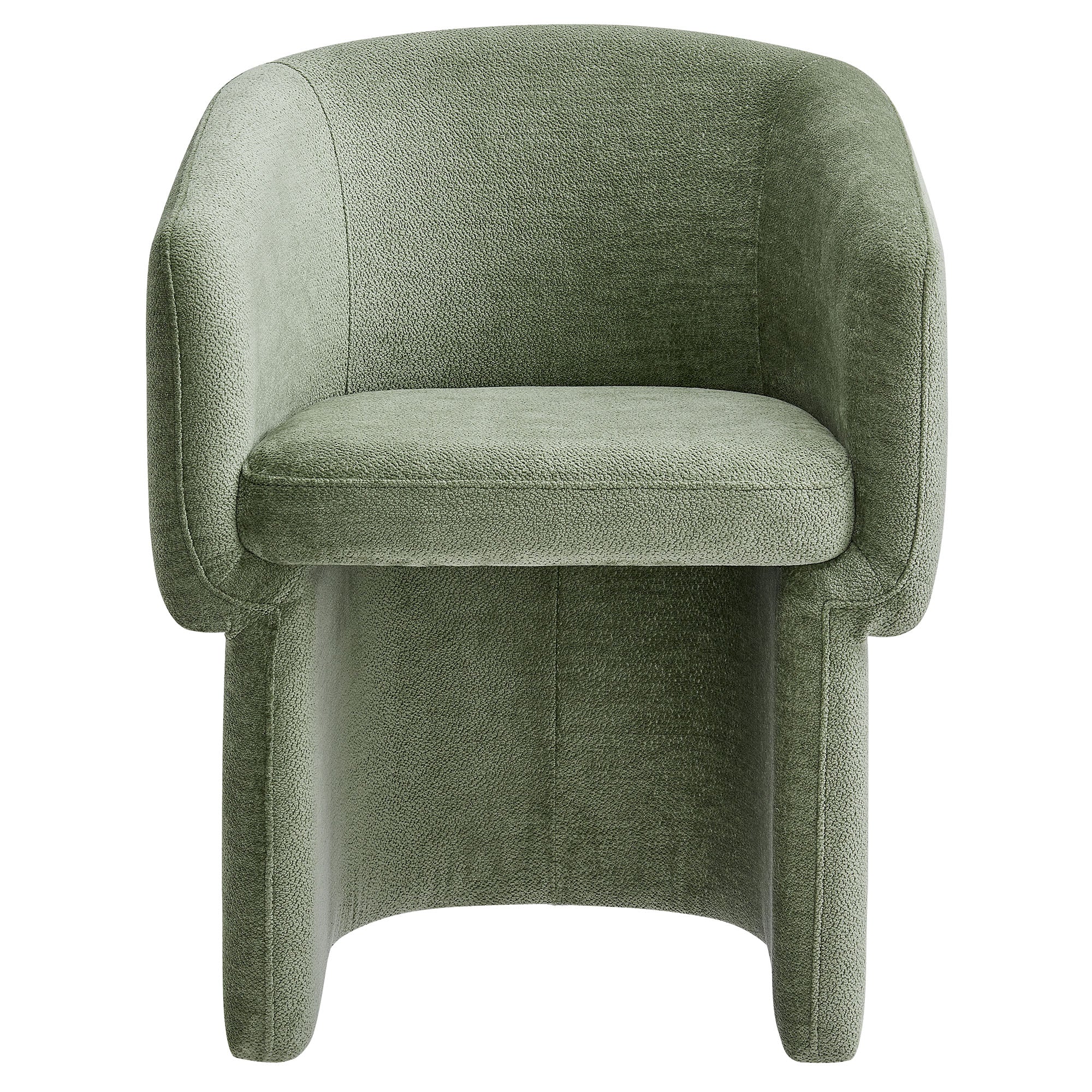 Modway Verity Barrel Back Chenille Dining Armchair