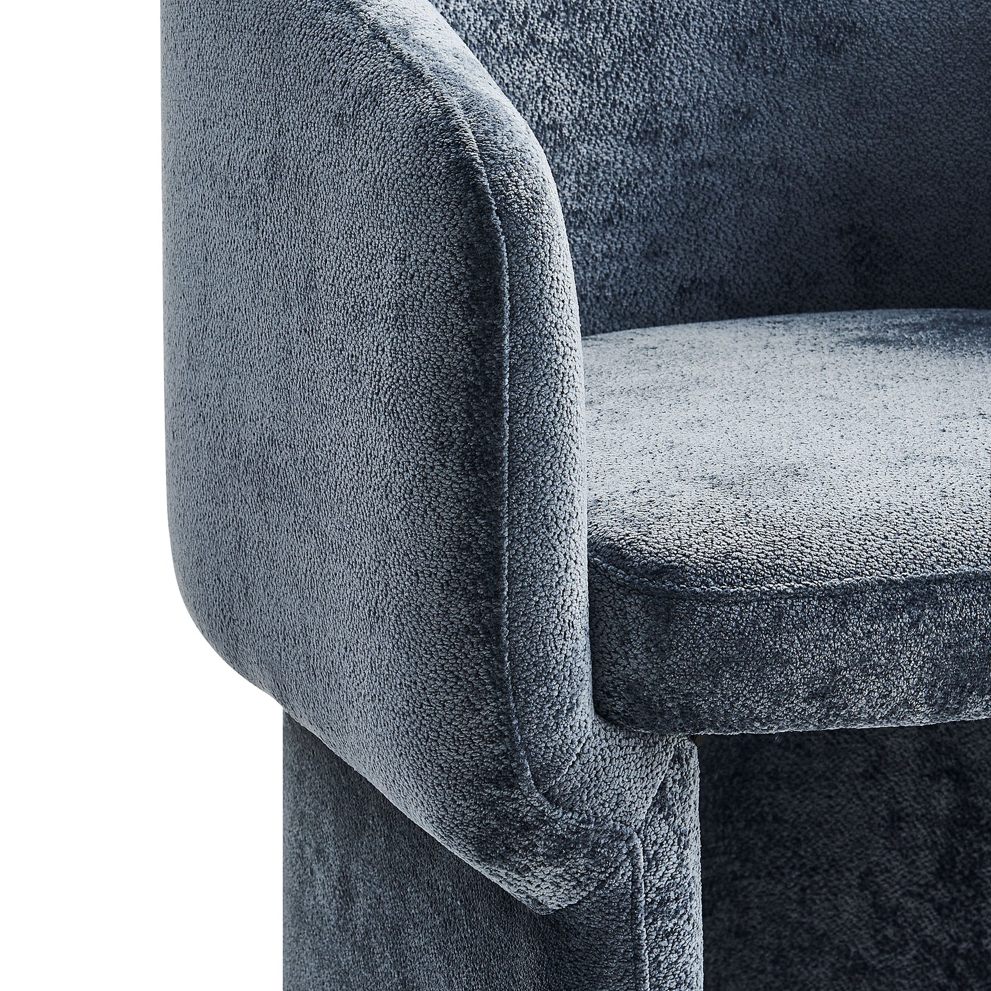 Modway Verity Barrel Back Chenille Dining Armchair